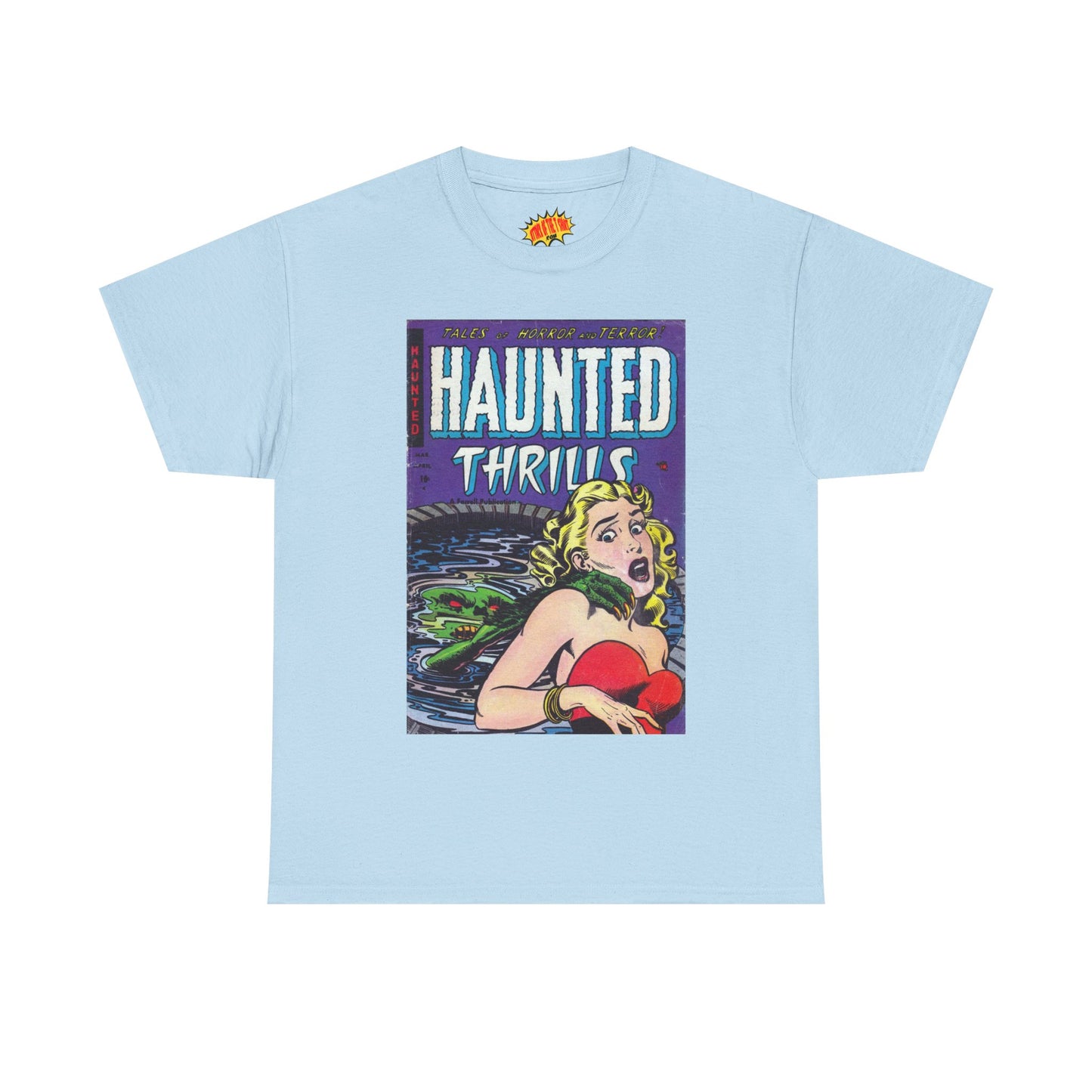 Haunted Thrills March - April Comic Tee Shirt *Multiple Colors*