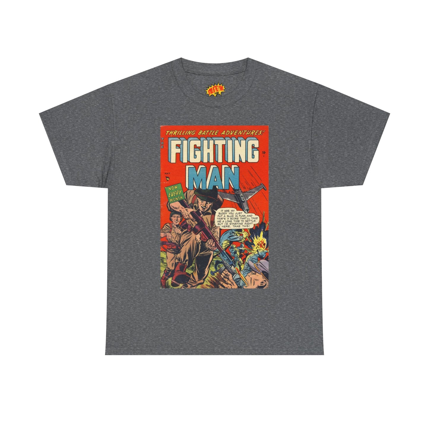 The Fighting Man May Comic Tee Shirt *Multiple Colors*