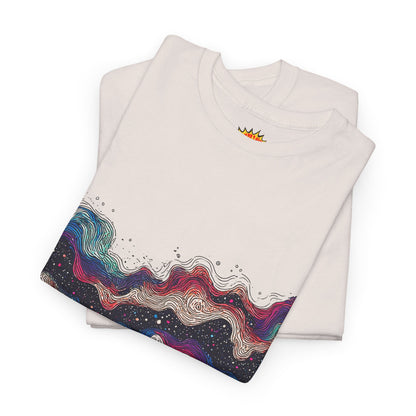 Nebula Space Art Graphic Tee Shirt