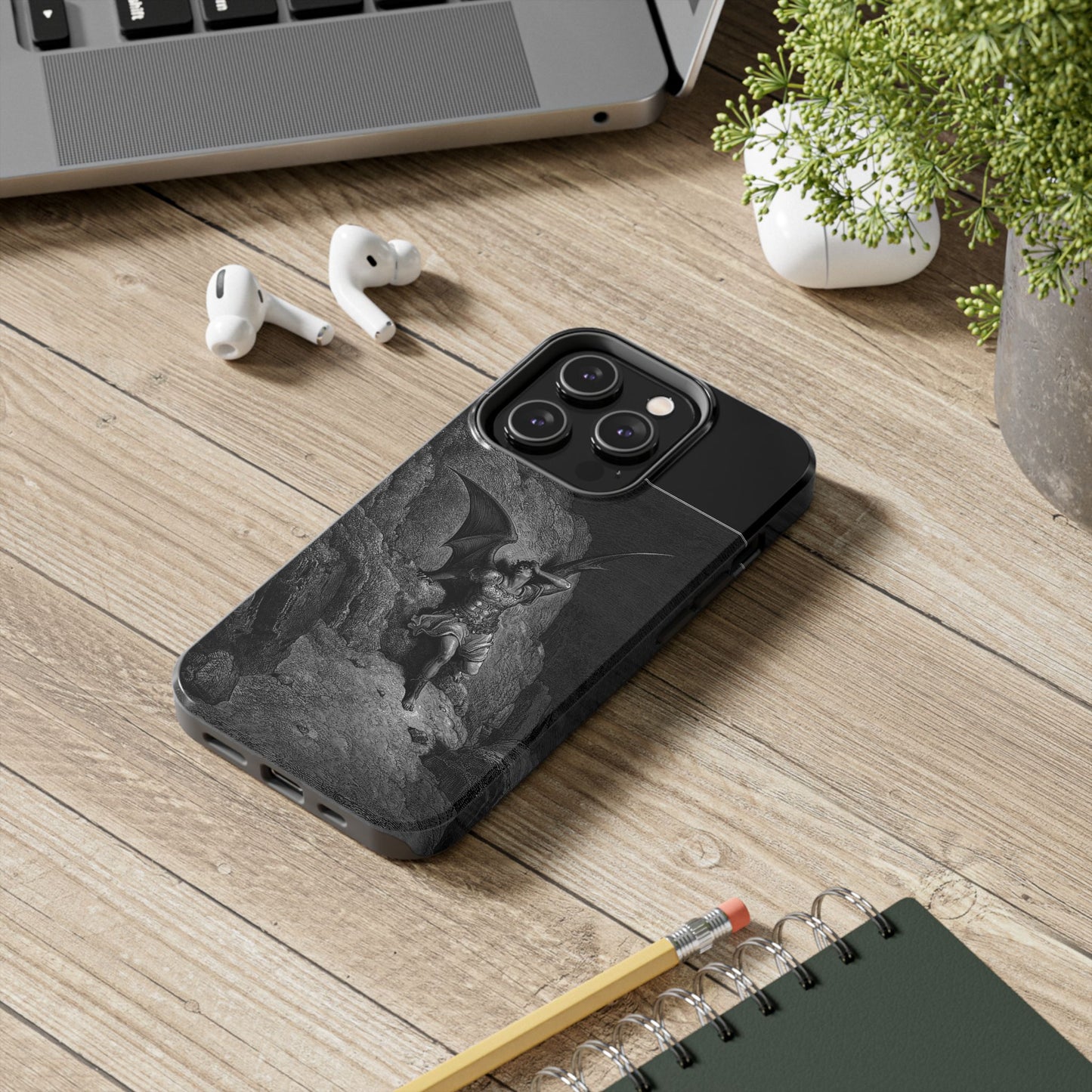 Lucifer by Gustave Dore iPhone Case *Many Sizes Available*