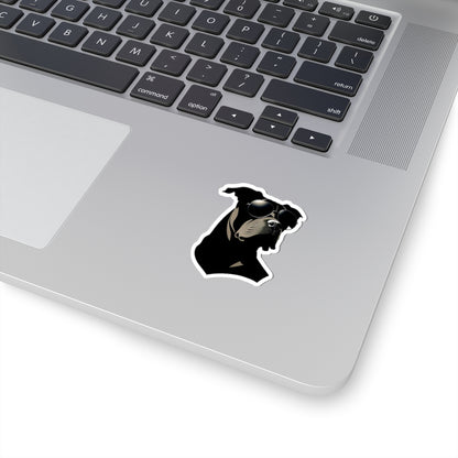 Dog with Sunglasses Stickers