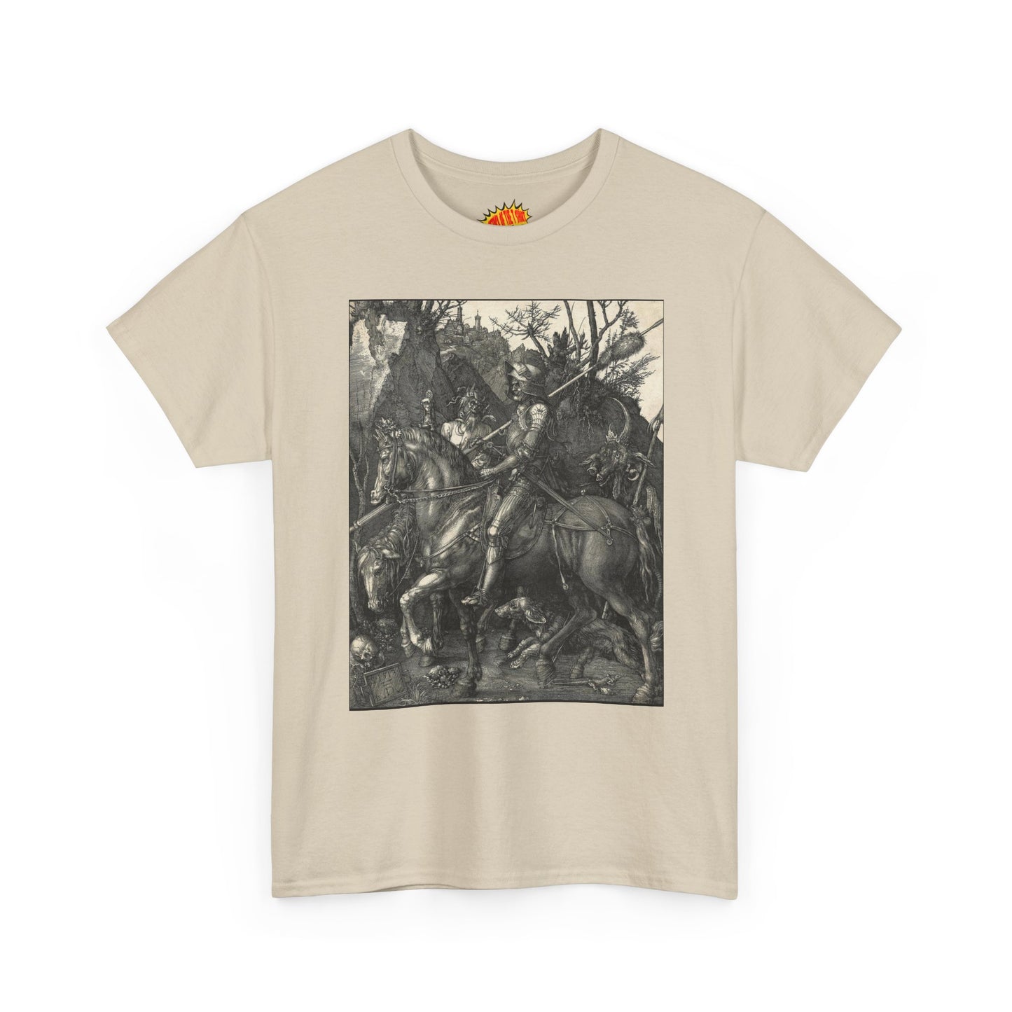 Knight. Death and the Devil - Albrecht Durer. Heavy Cotton Tee Many Colors/Sizes