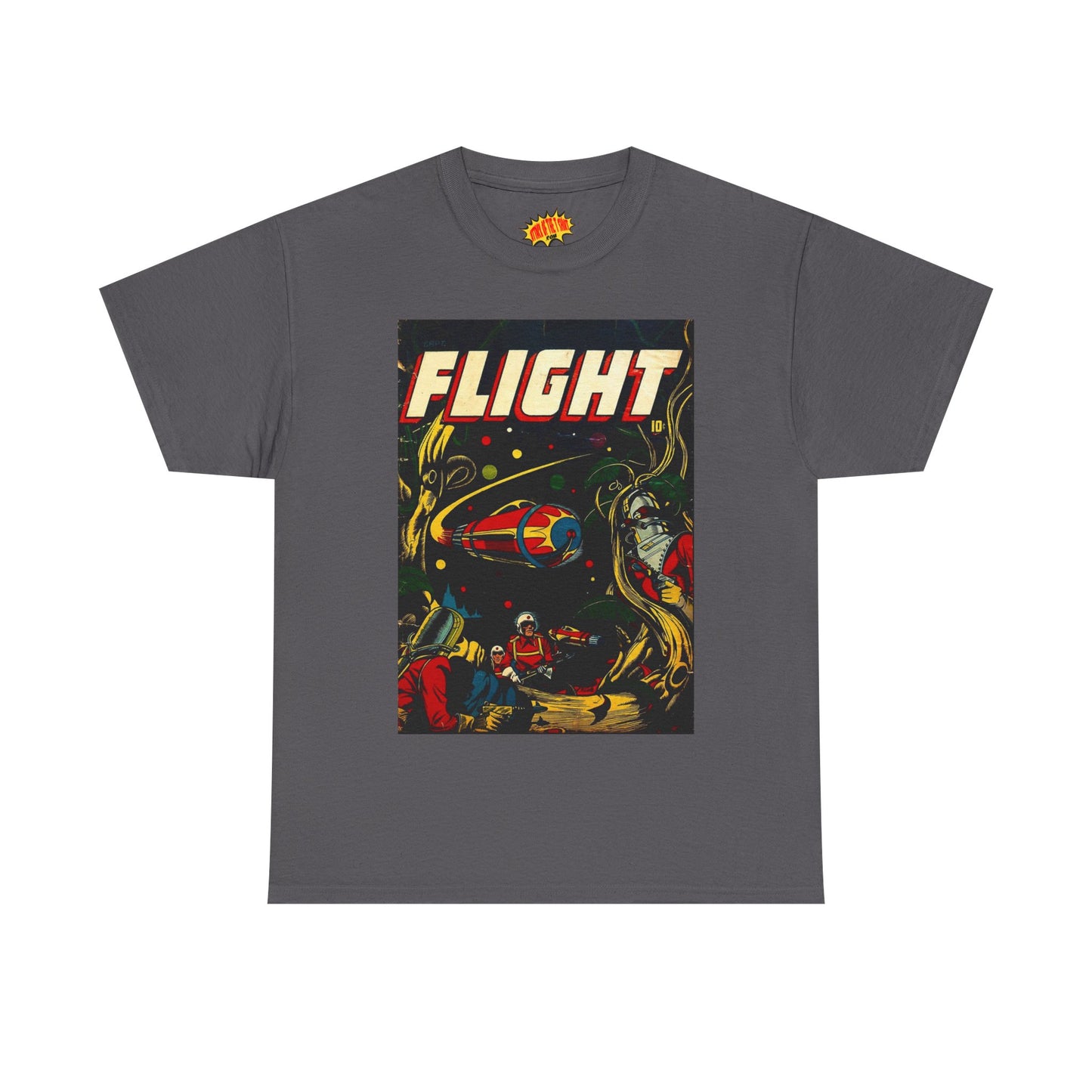 Captain Flight Comic Tee Shirt *Multiple Colors*