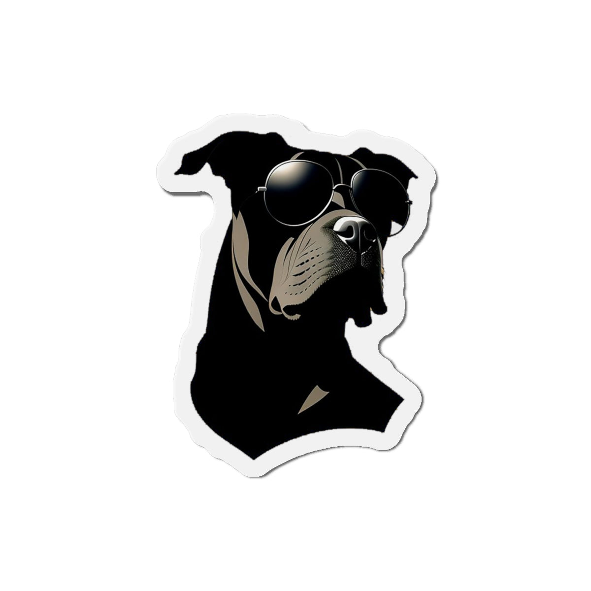 Dog with Sunglasses Magnets