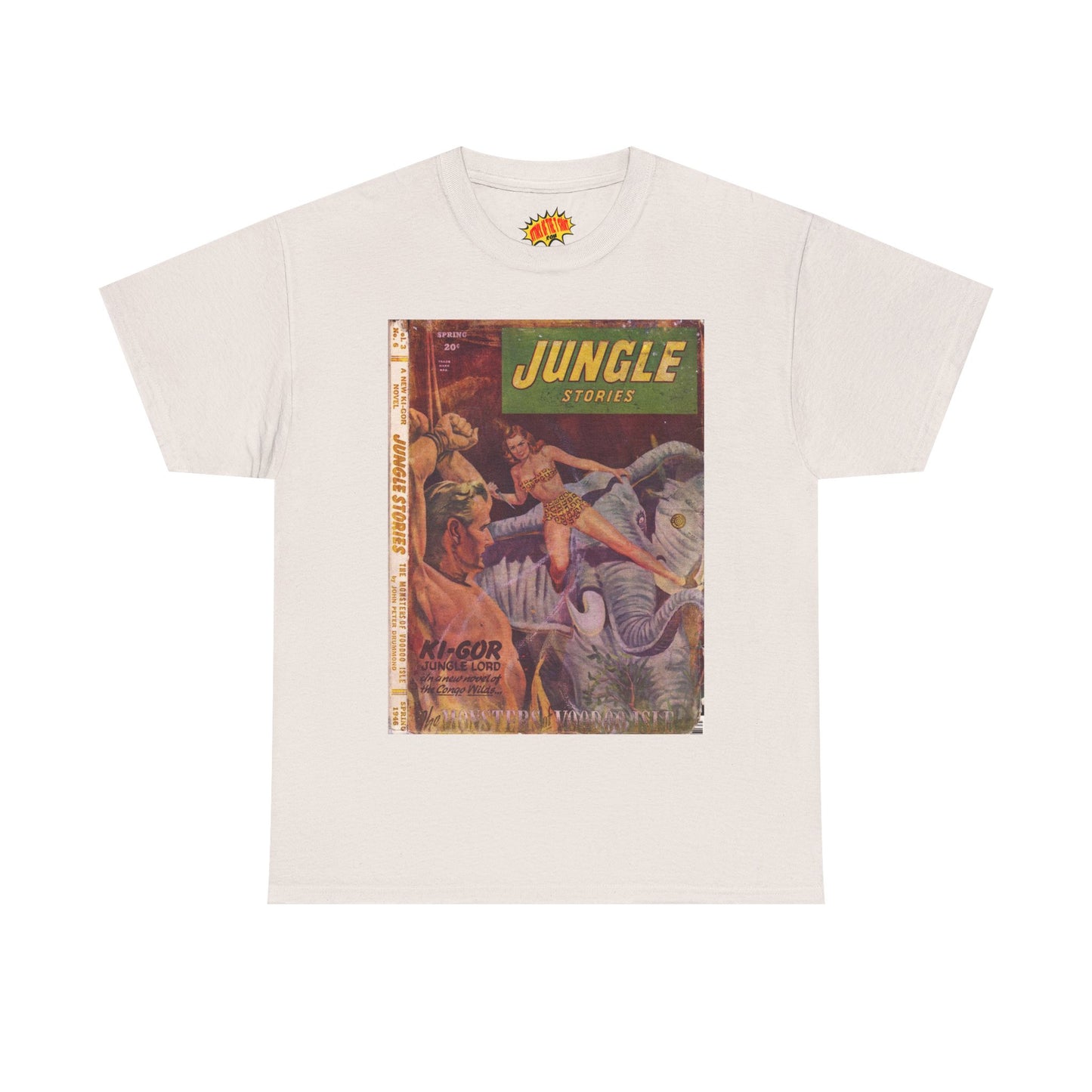 Jungle Stories Vol 3 No. 6 Comic Tee Shirt *Multiple Colors*