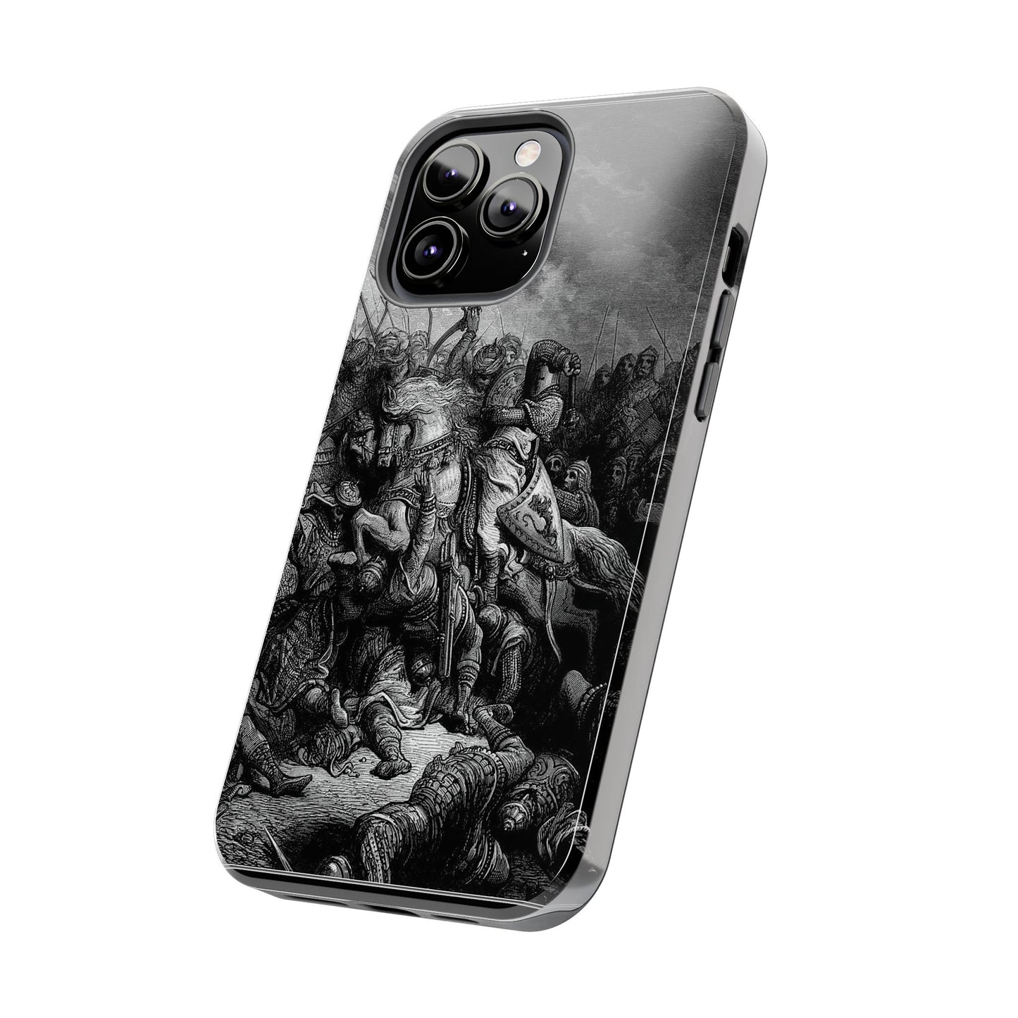 Richard and Saladin by Gustave Dore iPhone Case *Many Sizes Available*