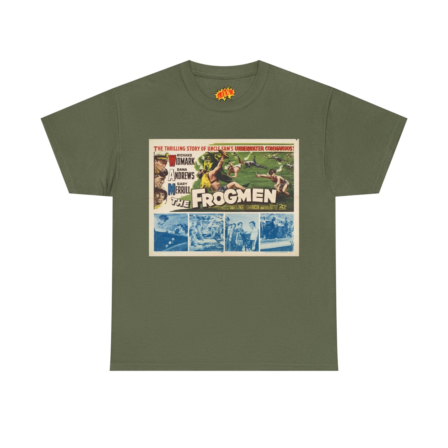 The Frogmen Movie Poster T-Shirt *Multiple Colors*