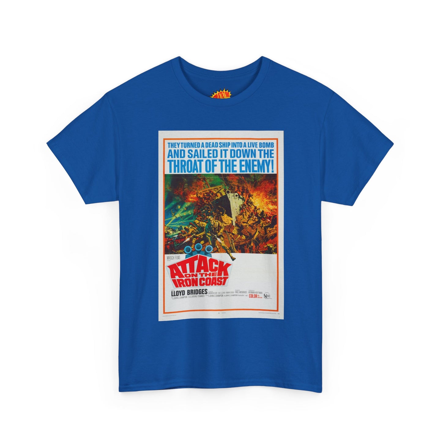Attack on the Iron Coast Movie Poster T-Shirt *Multiple Colors*