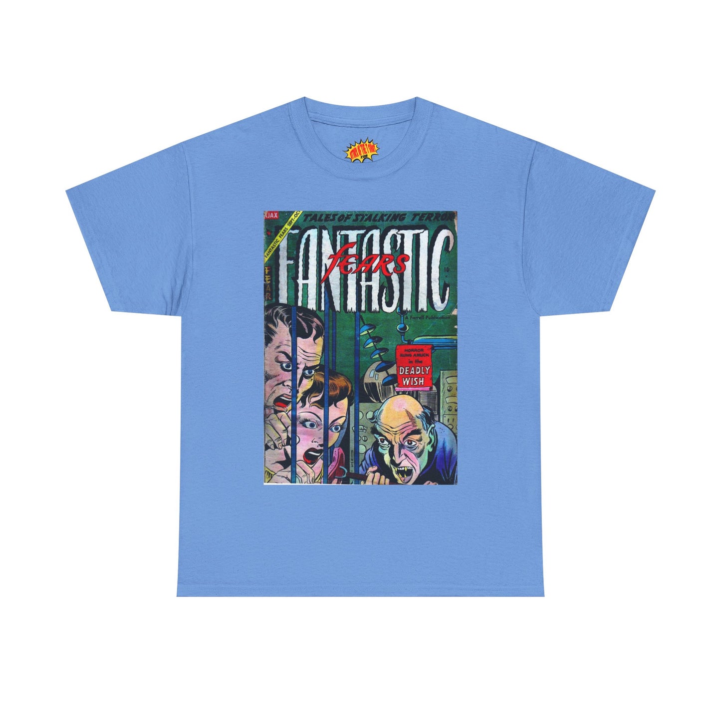 Fantastic Fears September - October Comic Tee Shirt *Multiple Colors*