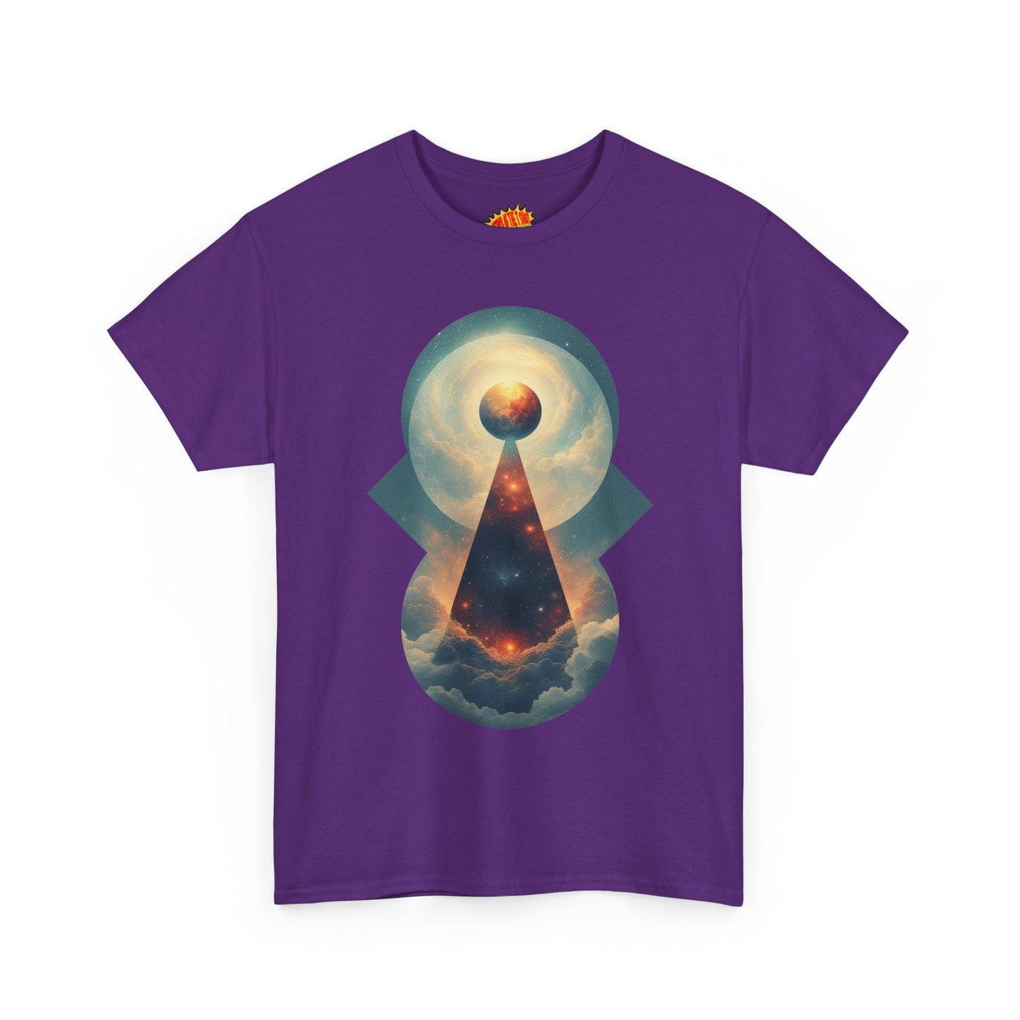 Geometric Galaxy Graphic Space Art Tee Shirt *Multiple Colors*
