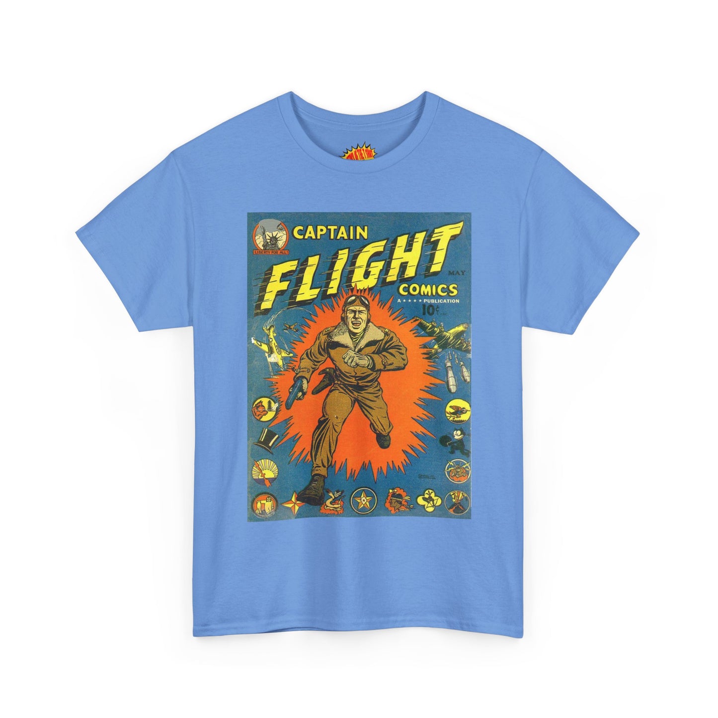 Captain Flight May Comic Tee Shirt *Multiple Colors*