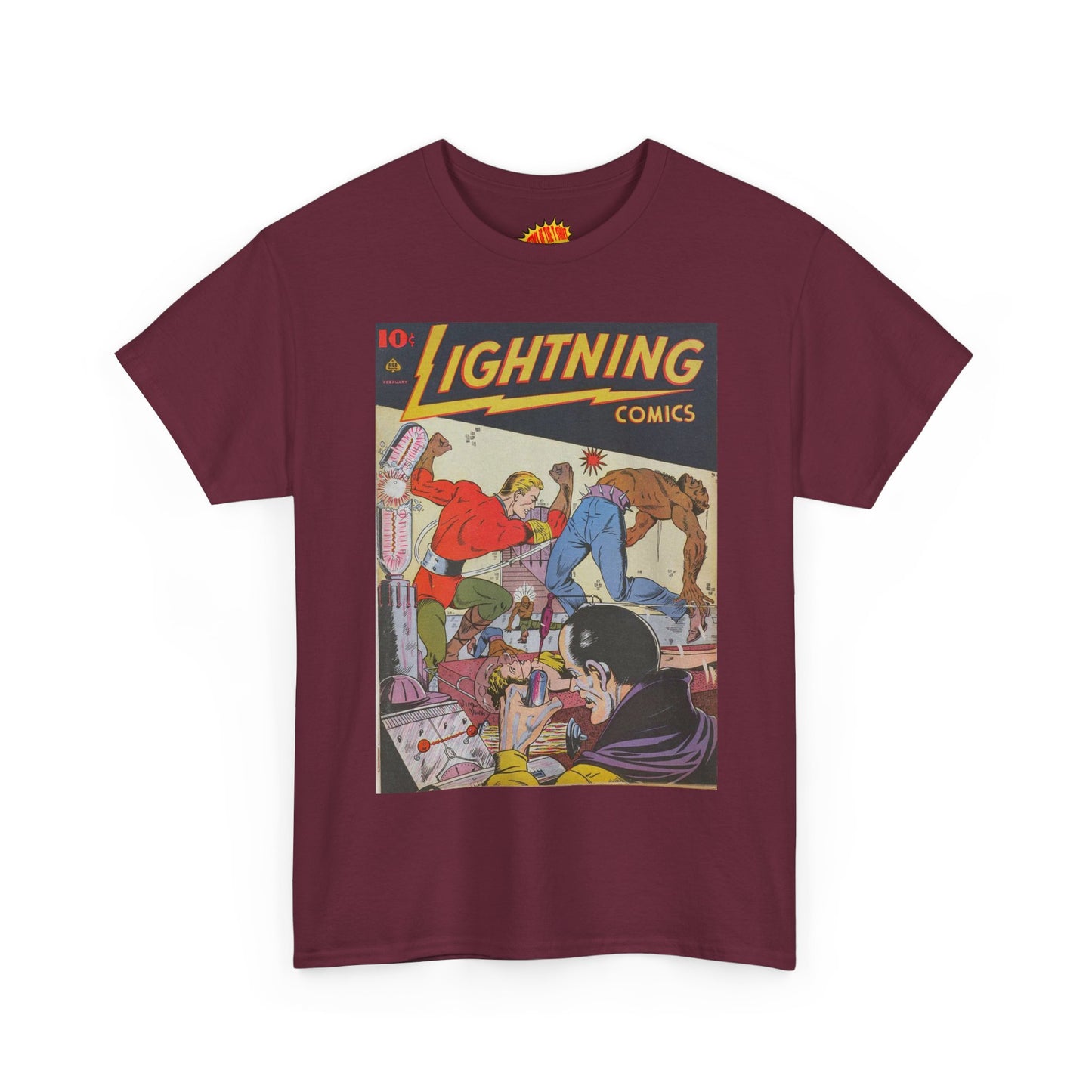 Lightning Comics February Comic Tee Shirt *Multiple Colors*