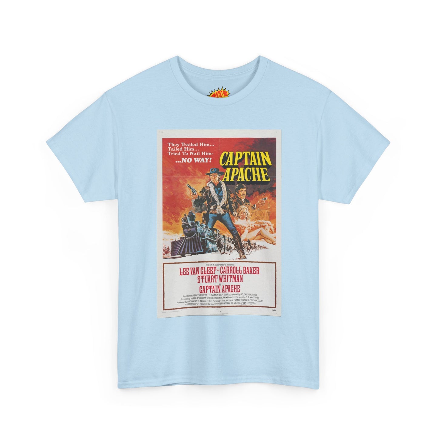 Captain Apache Movie Poster T-Shirt *Multiple Colors*