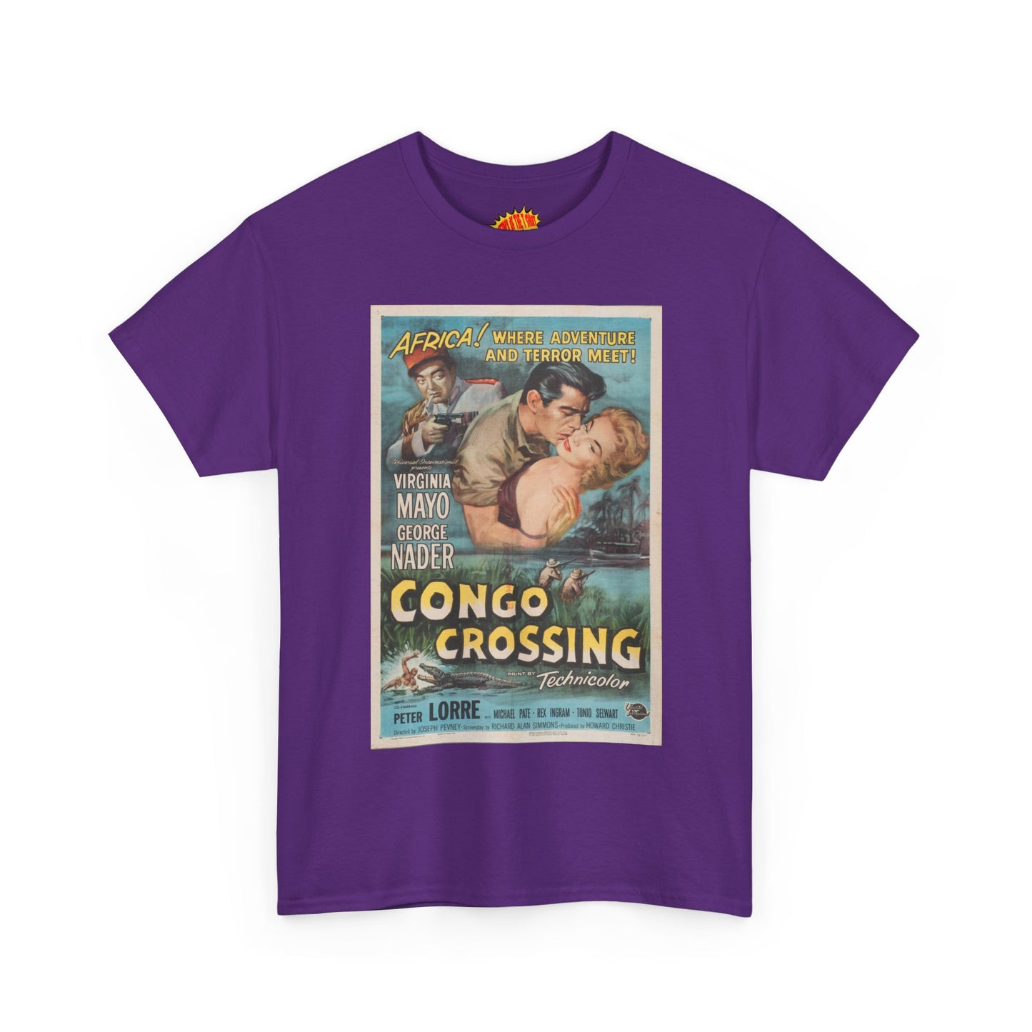 Congo Crossing Movie Poster T-Shirt *Multiple Colors*