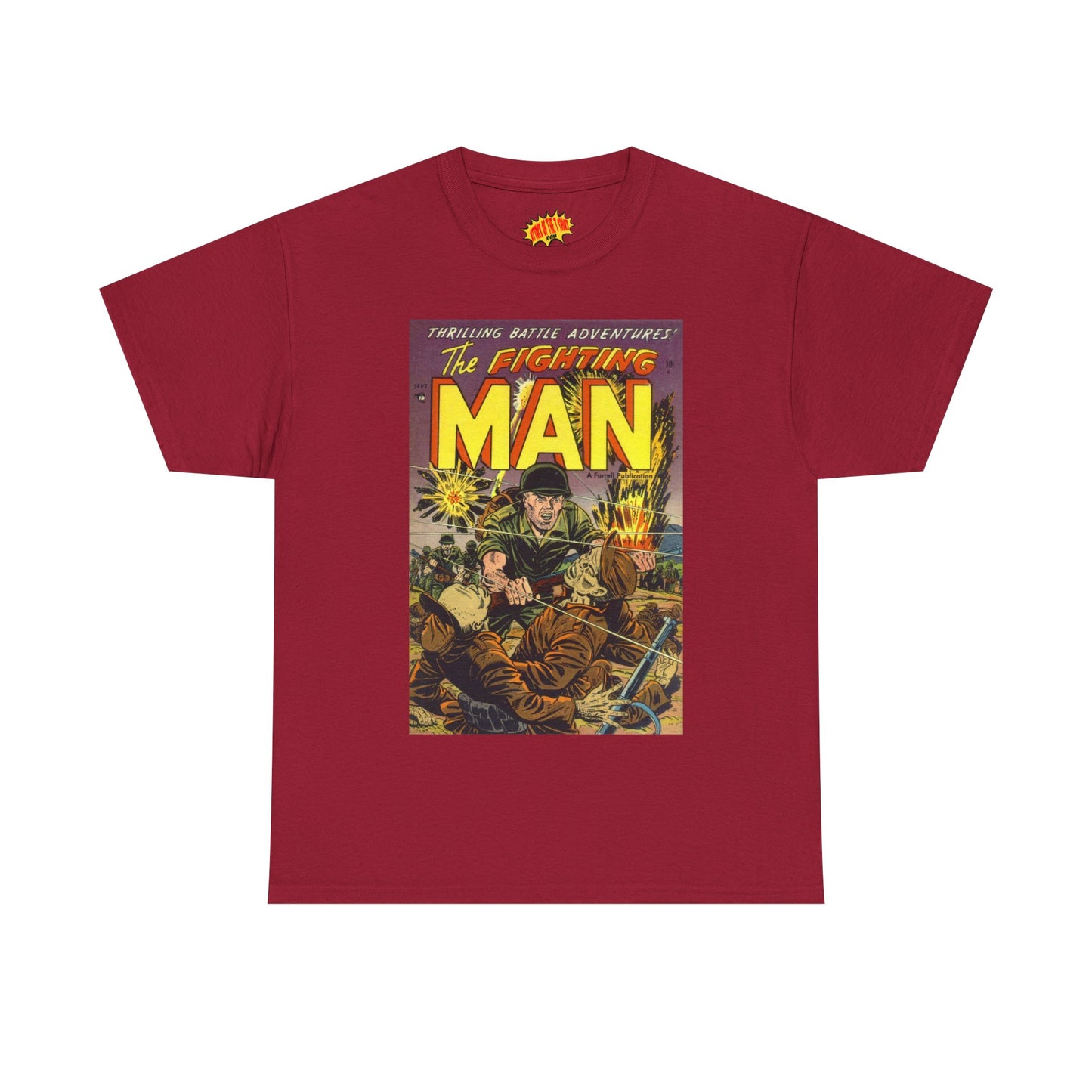 The Fighting Man September Comic Tee Shirt *Multiple Colors*