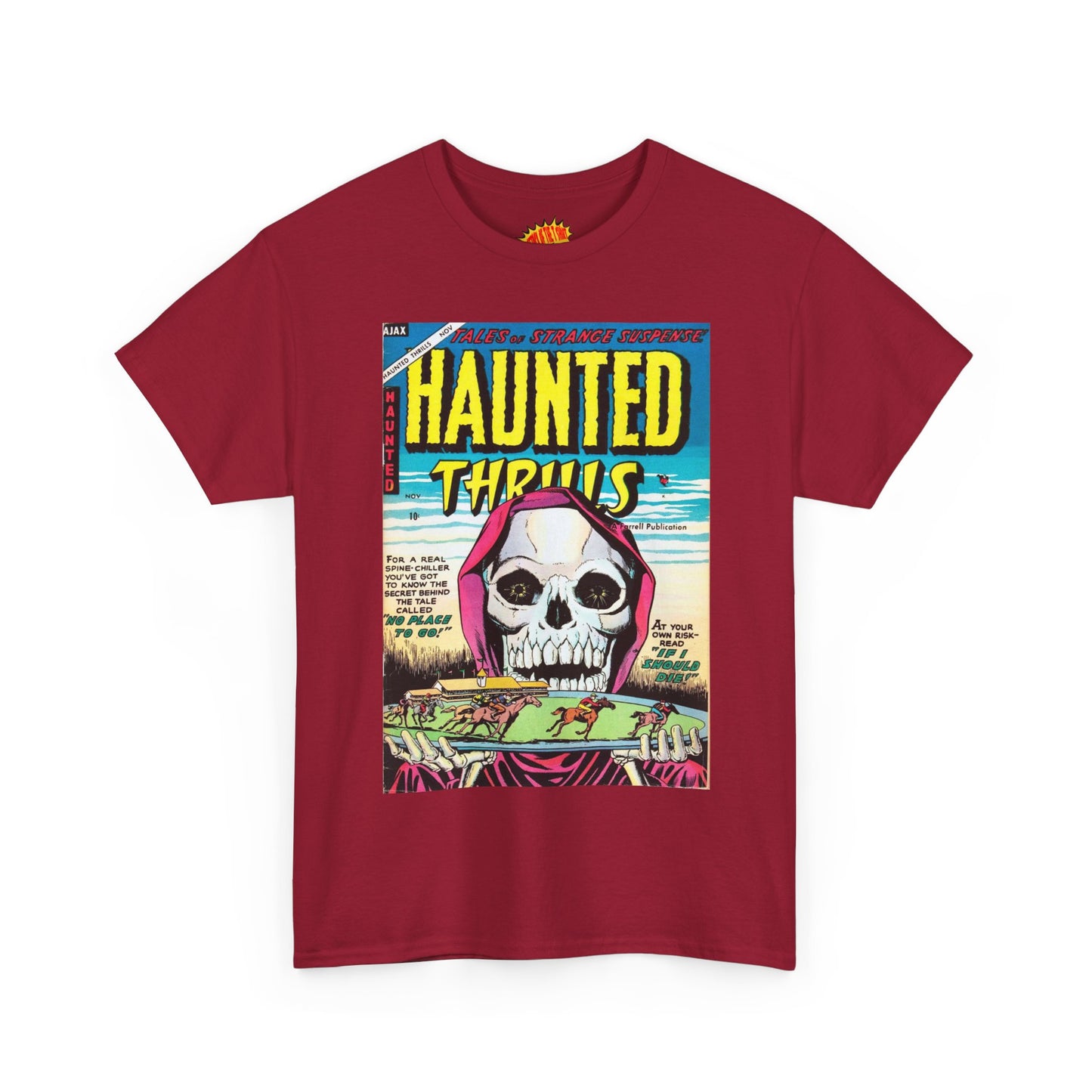 Haunted Thrills November Comic Tee Shirt *Multiple Colors*