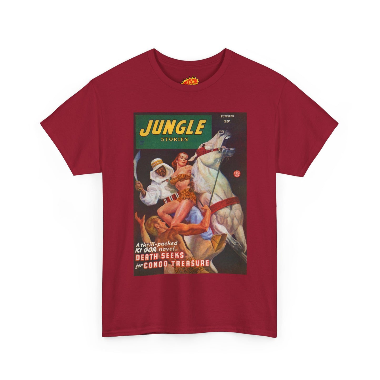 Jungle Stories Summer Comic Tee Shirt *Multiple Colors*