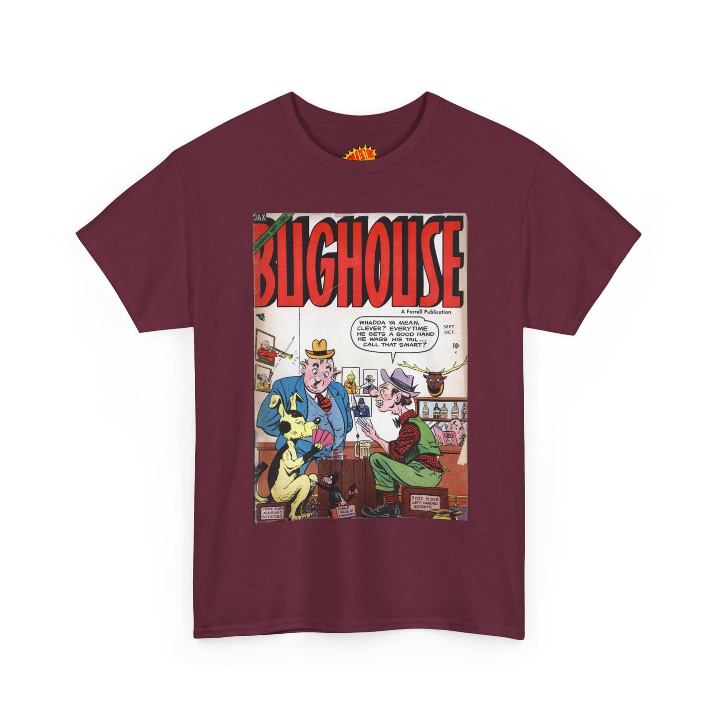 Bughouse September - October Comic Tee Shirt *Multiple Colors*