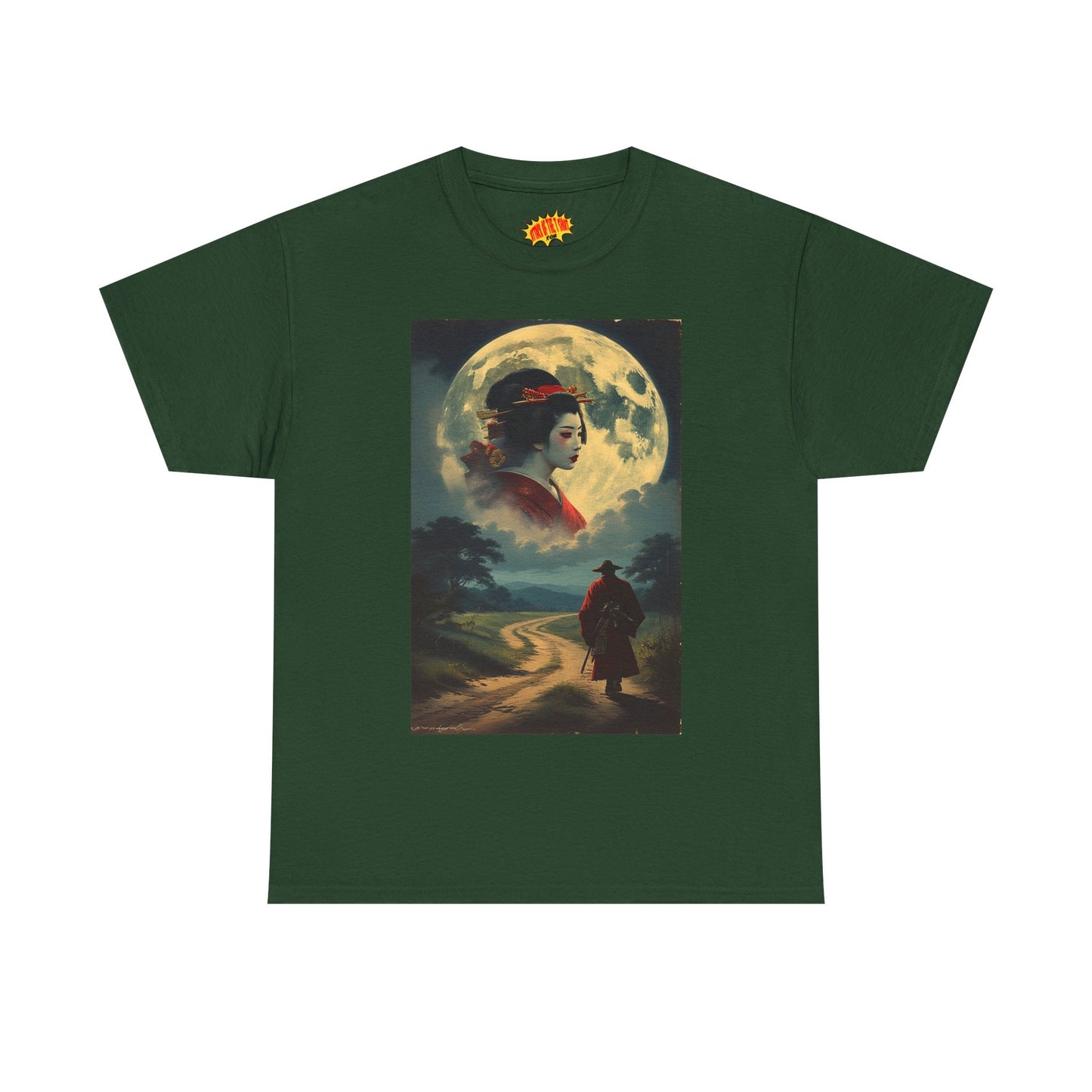 Traveller w/Full Moon Cloud Woman T-Shirt *Multiple Colors*