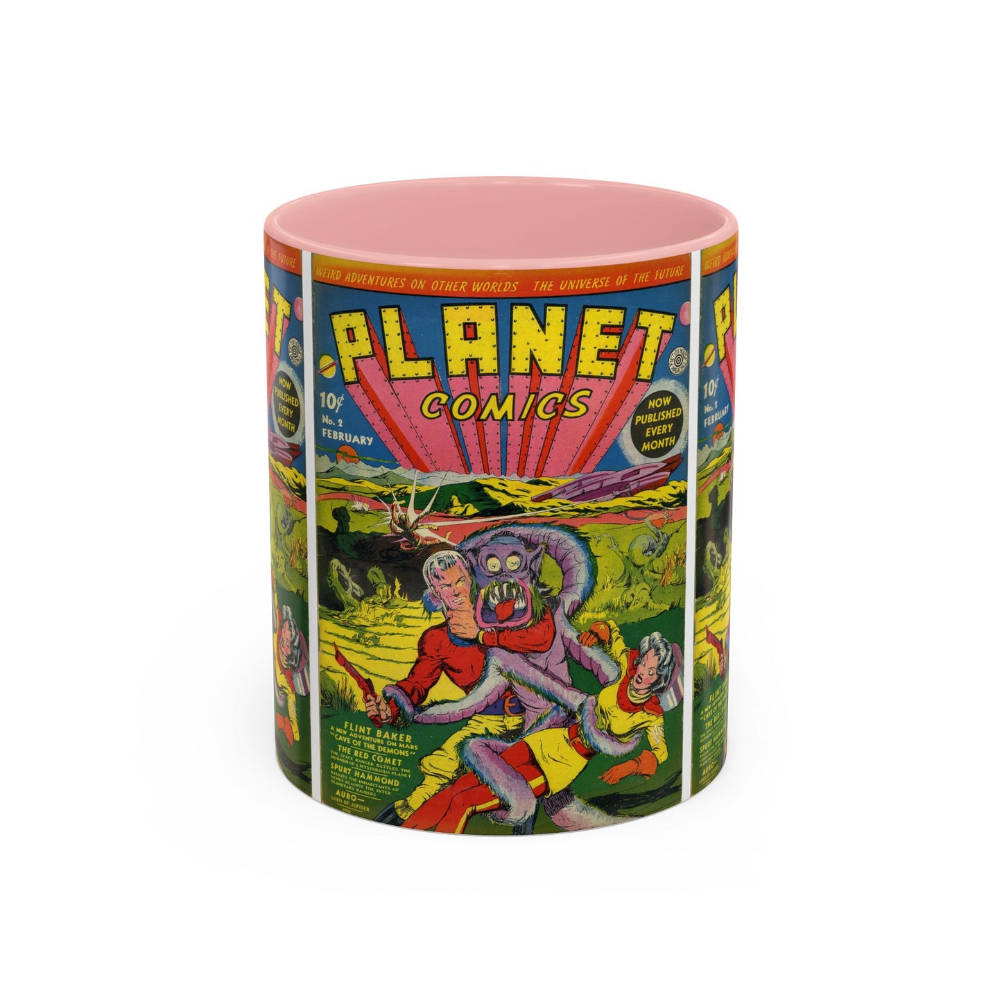 Planet Comics #2 Mug, 11oz