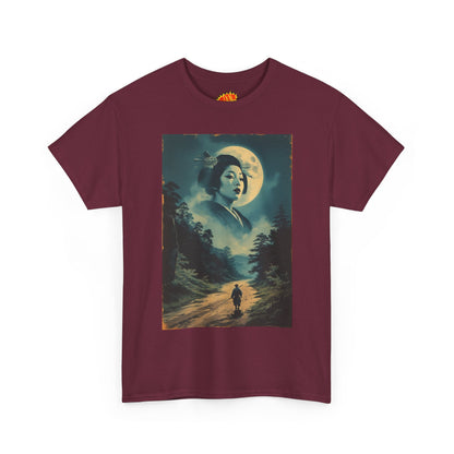Traveller w/Full Moon Cloud Woman T-Shirt