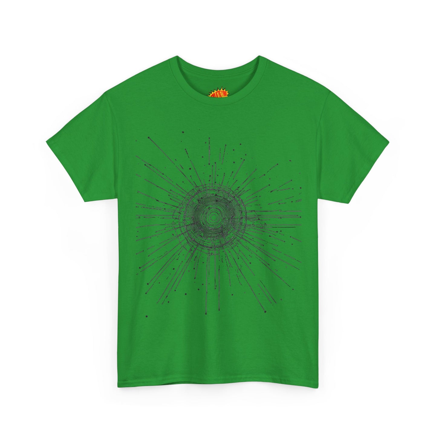 Circle Line Drawing Graphic Art Tee Shirt *Multiple Colors*
