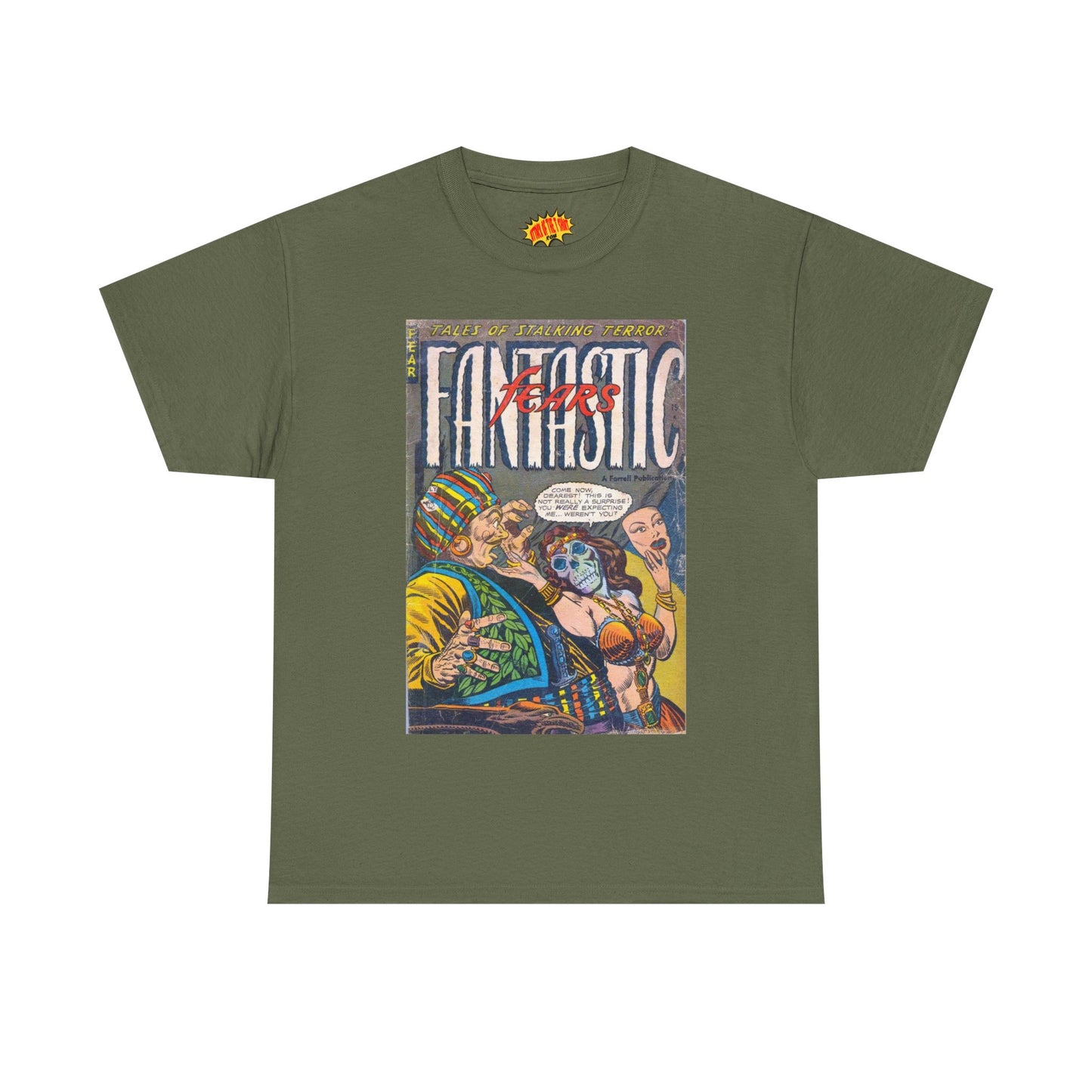 Fantastic Fears July Comic Tee Shirt *Multiple Colors*