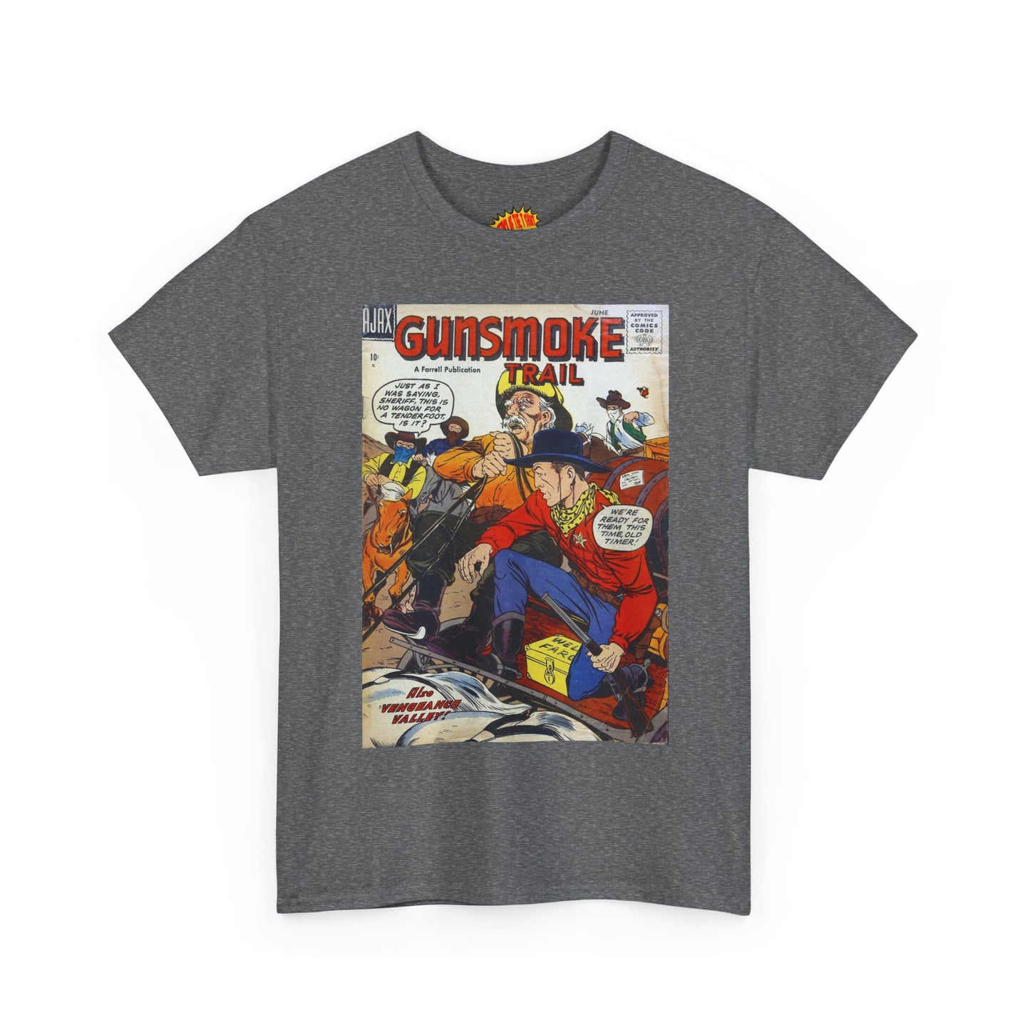 Gunsmoke Trail June Comic Tee Shirt *Multiple Colors*