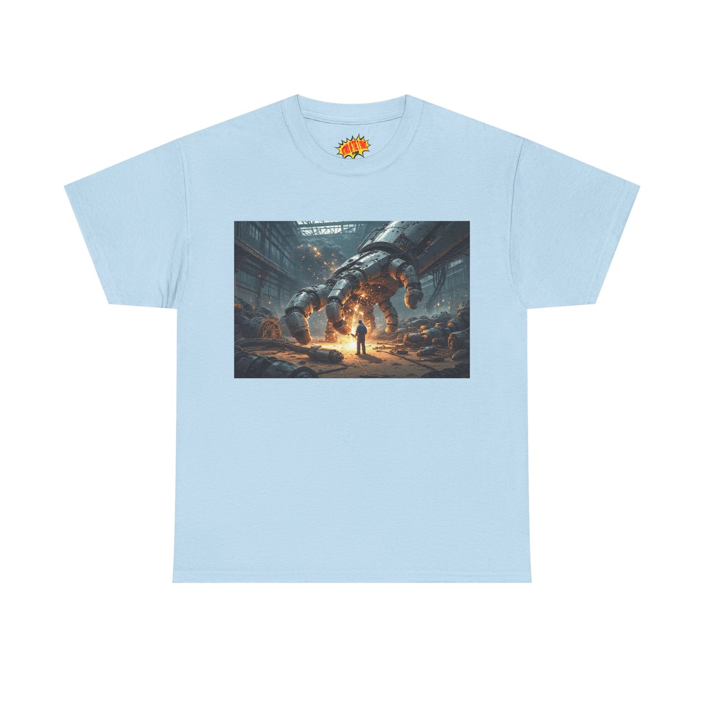 Anime Mech Factory w/Welder & Robot Hand T-Shirt *Multiple Colors*