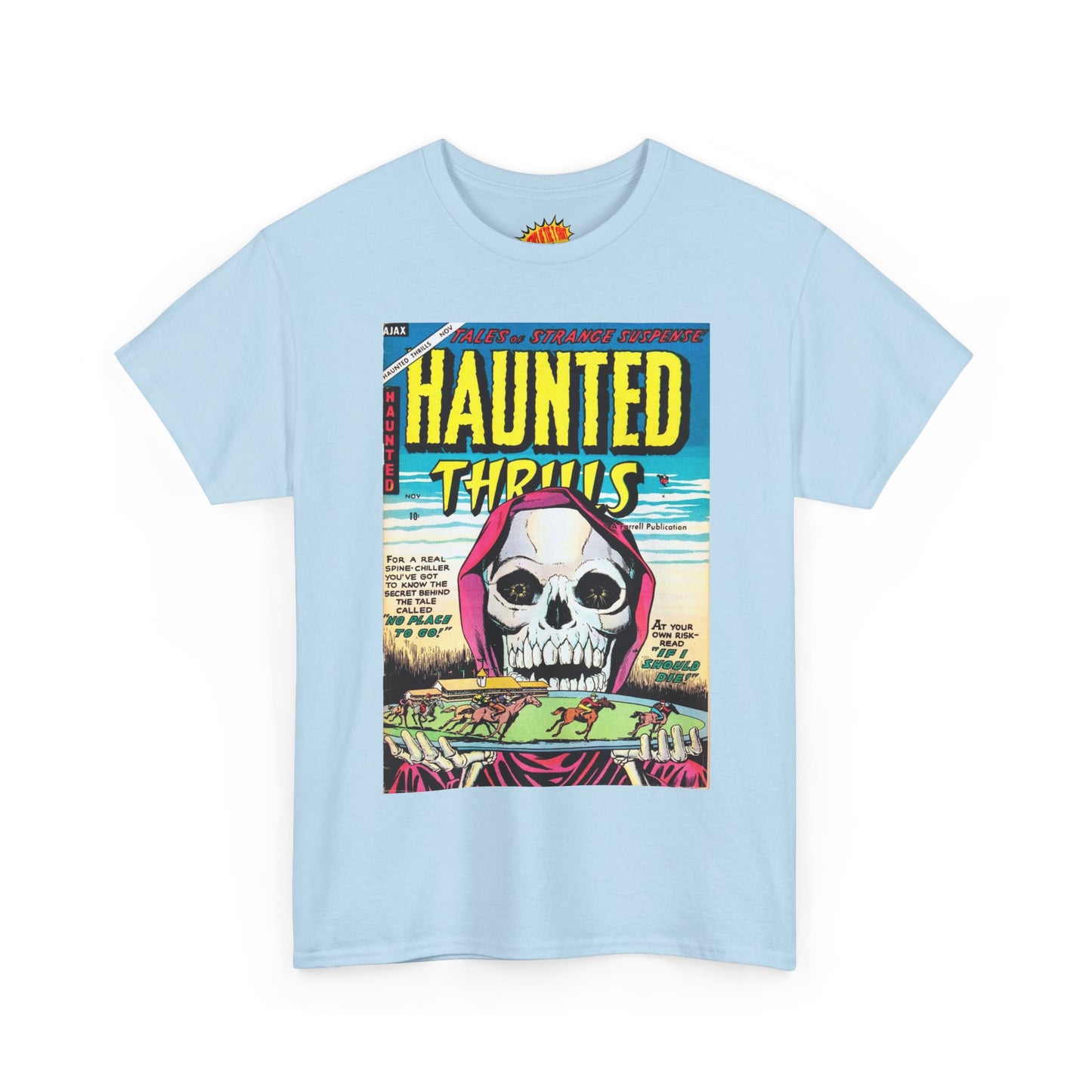 Haunted Thrills November Comic Tee Shirt *Multiple Colors*