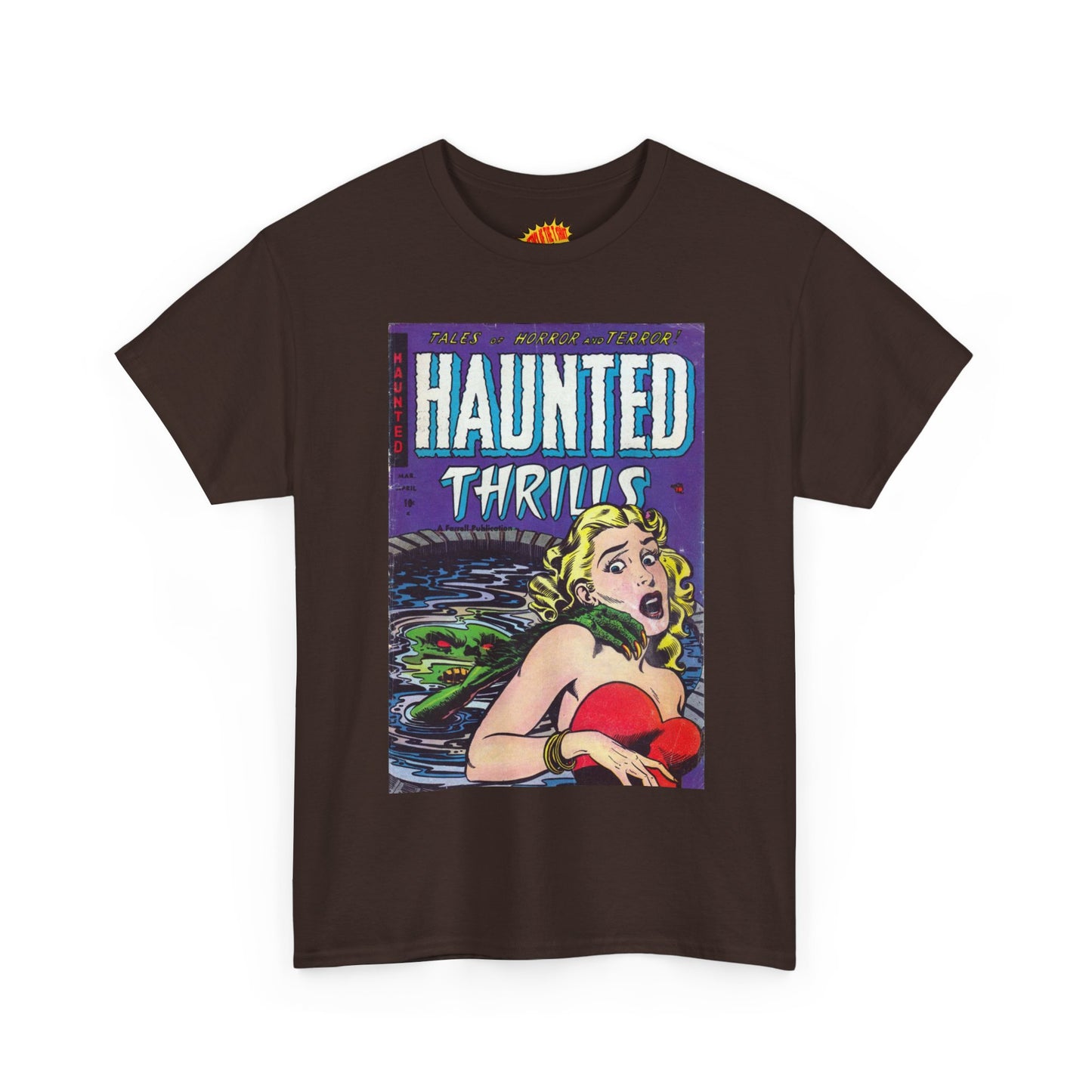 Haunted Thrills March - April Comic Tee Shirt *Multiple Colors*