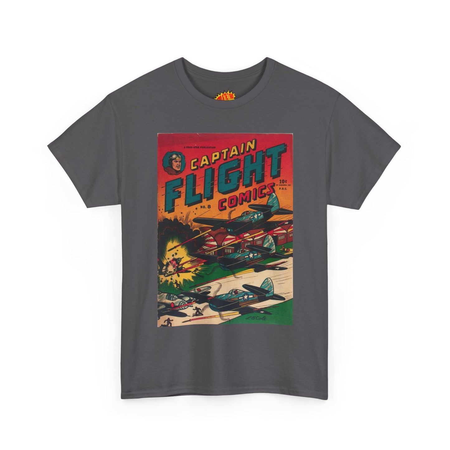 Captain Flight No. 8 Comic Tee Shirt *Multiple Colors*