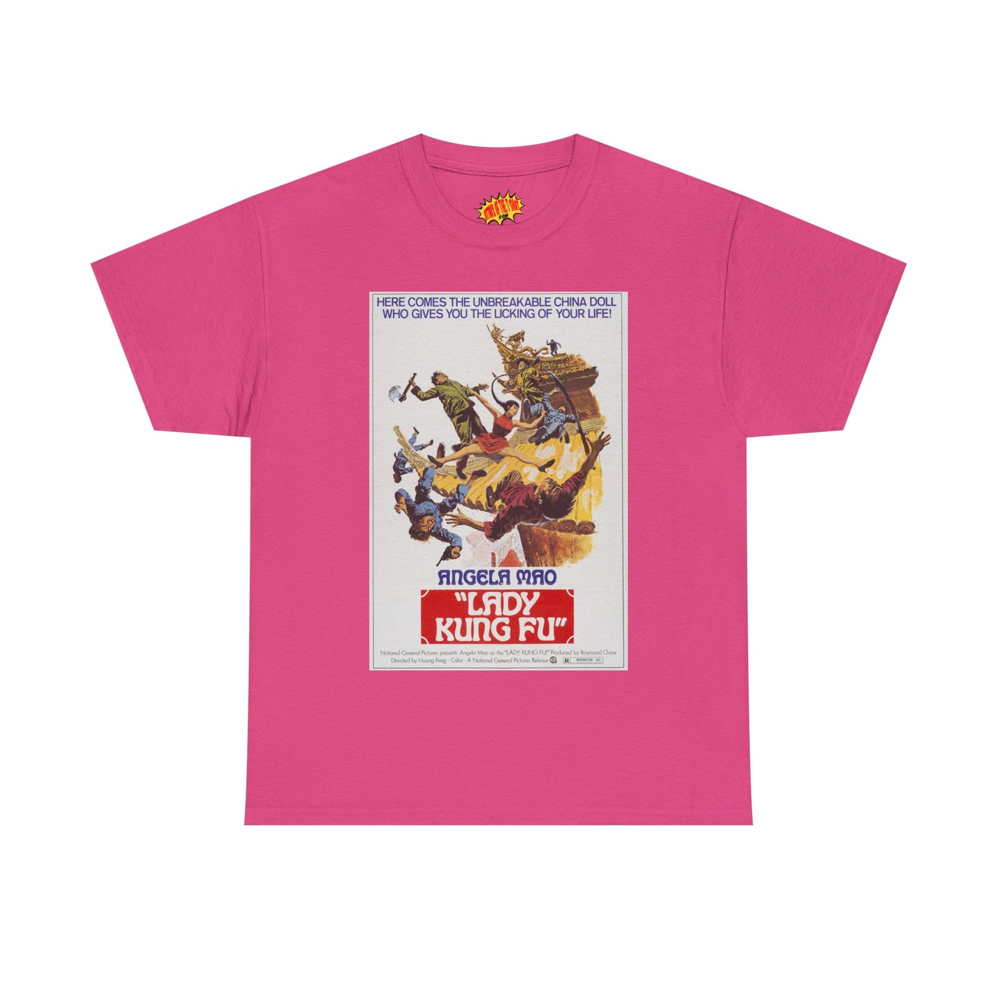 Lady Kung-Fu Movie Poster T-Shirt *Multiple Colors*
