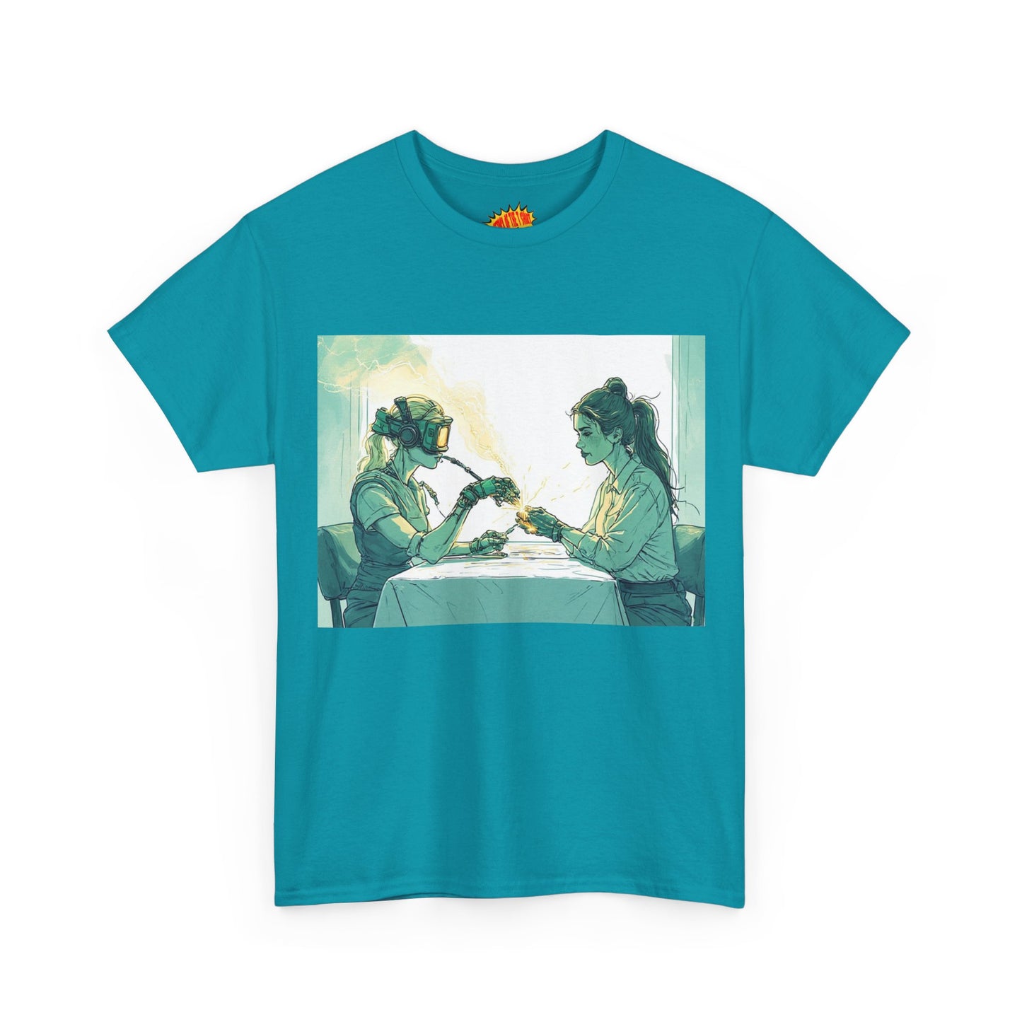 Robot Hands Manicure Scene T-Shirt *Multiple Colors*