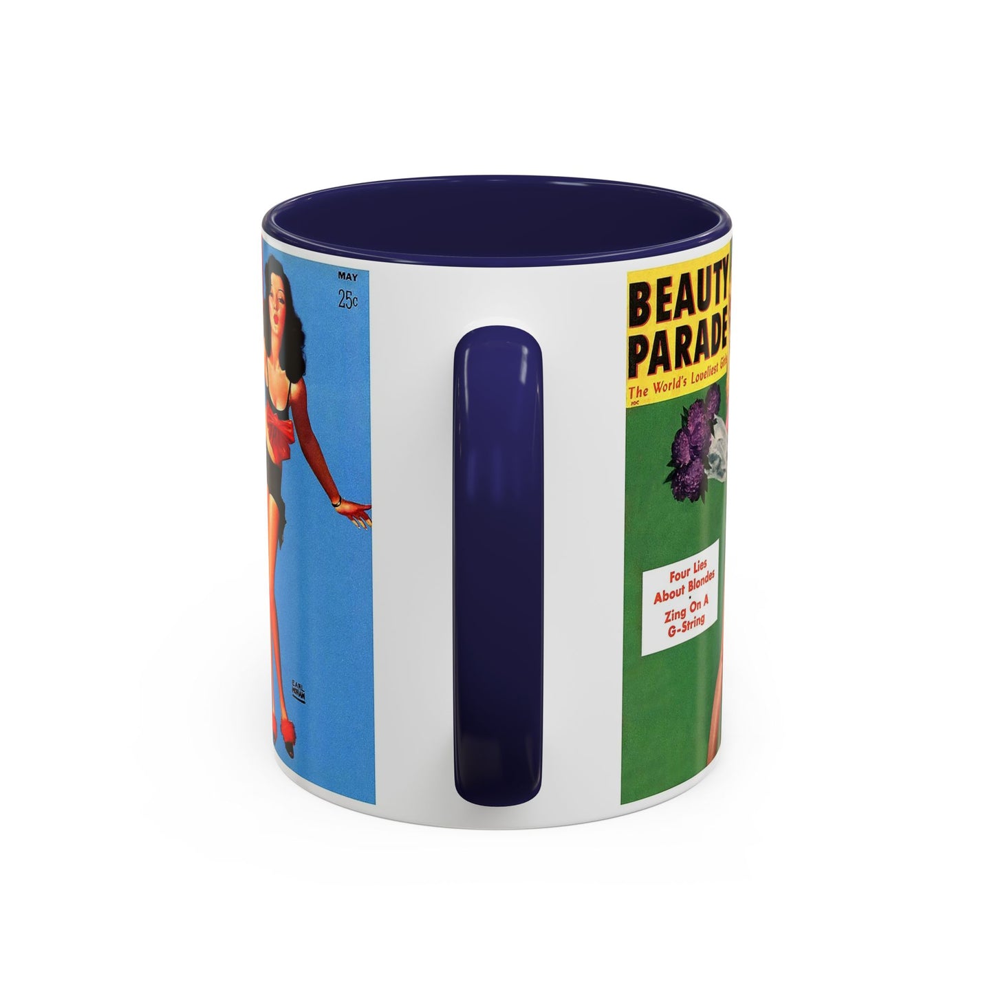 Beauty Parade Pin-Up Coffee Mug - 11oz, Multiple Colors Available
