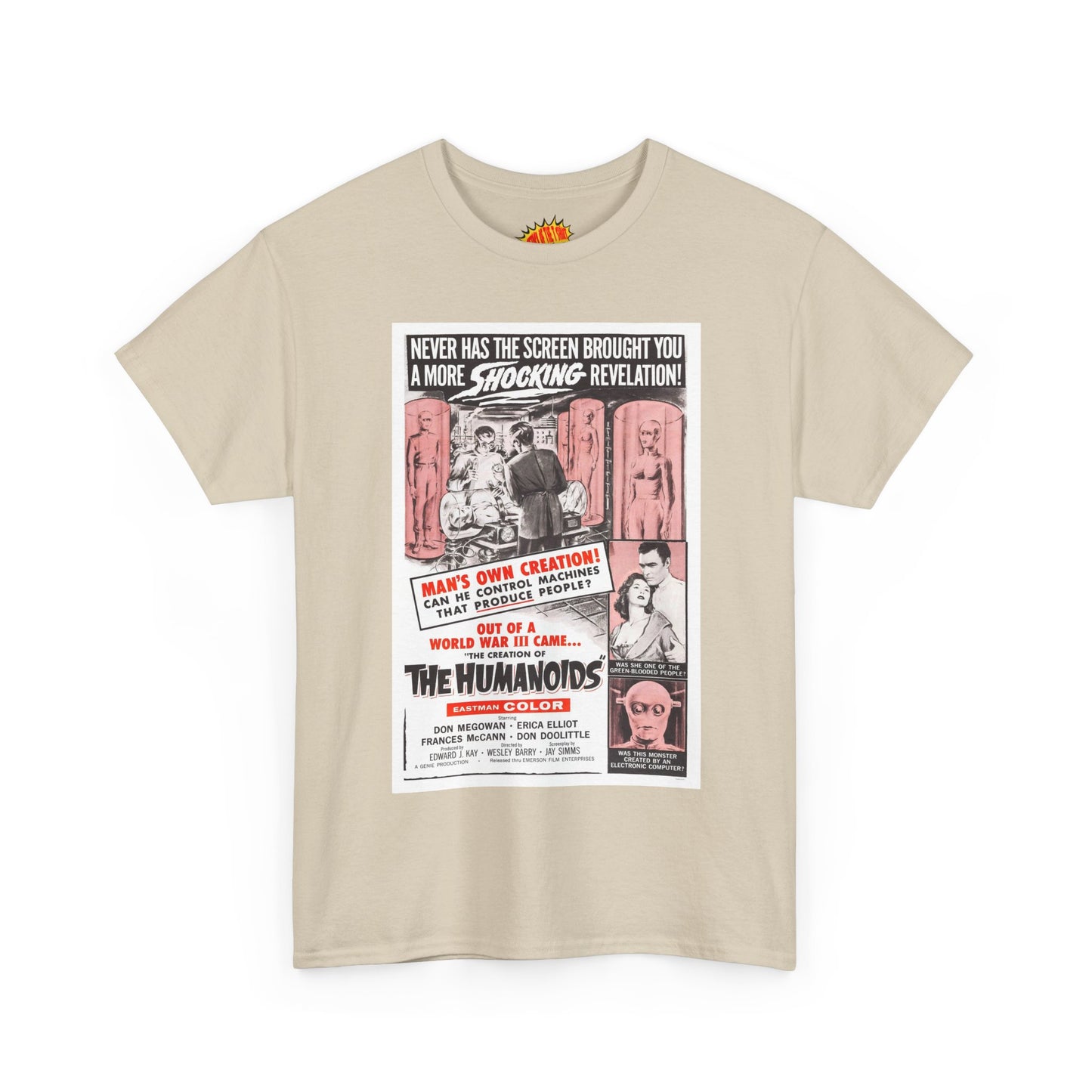 The Creation of the Humanoids Movie Poster T-Shirt *Multiple Colors*