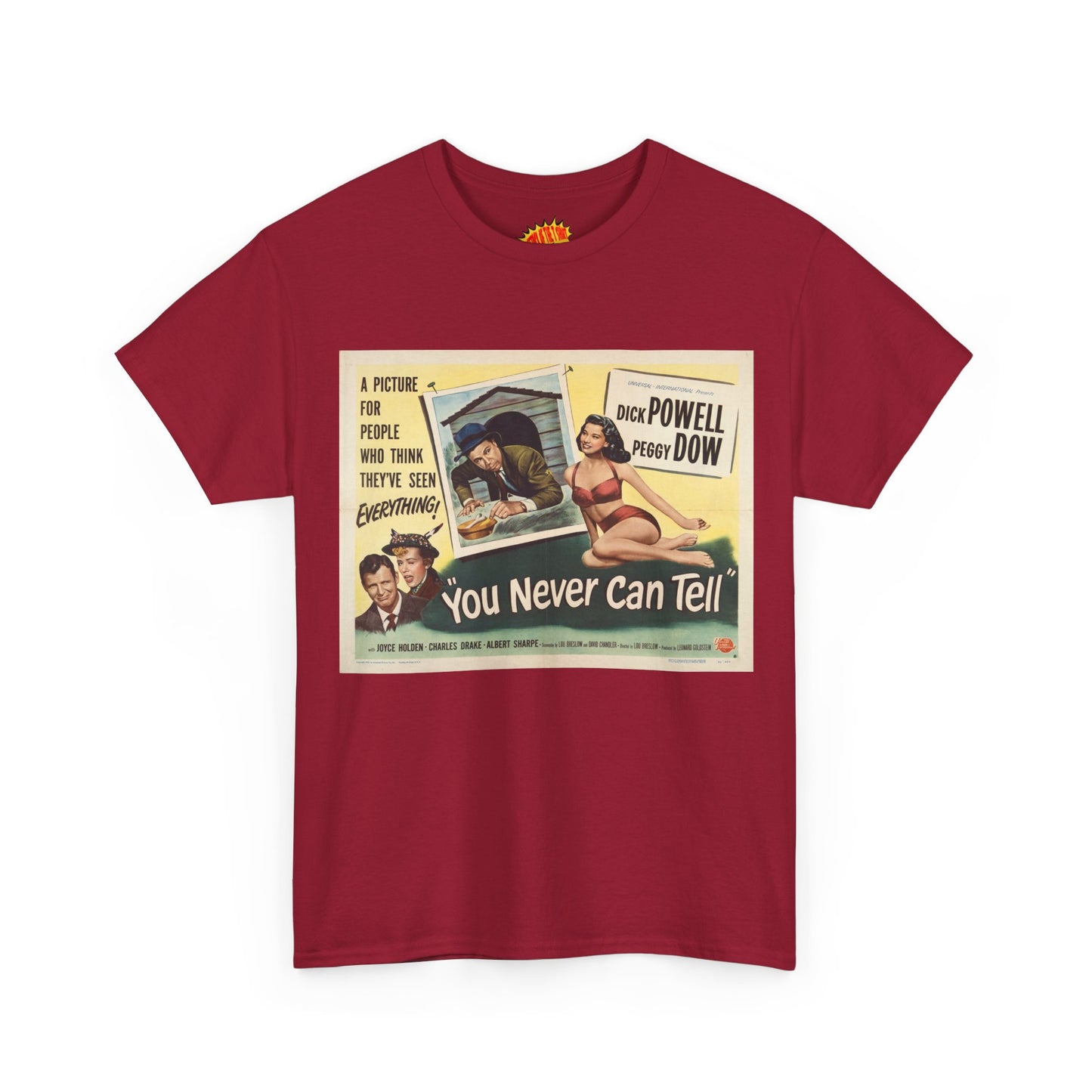 You Never Can Tell Movie Poster T-Shirt *Multiple Colors*