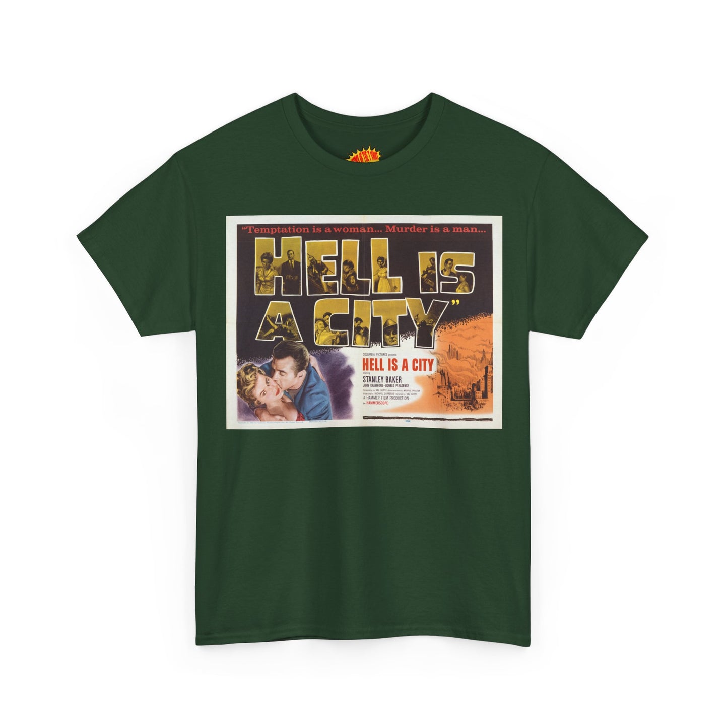 Hell is a City Movie Poster T-Shirt *Multiple Colors*