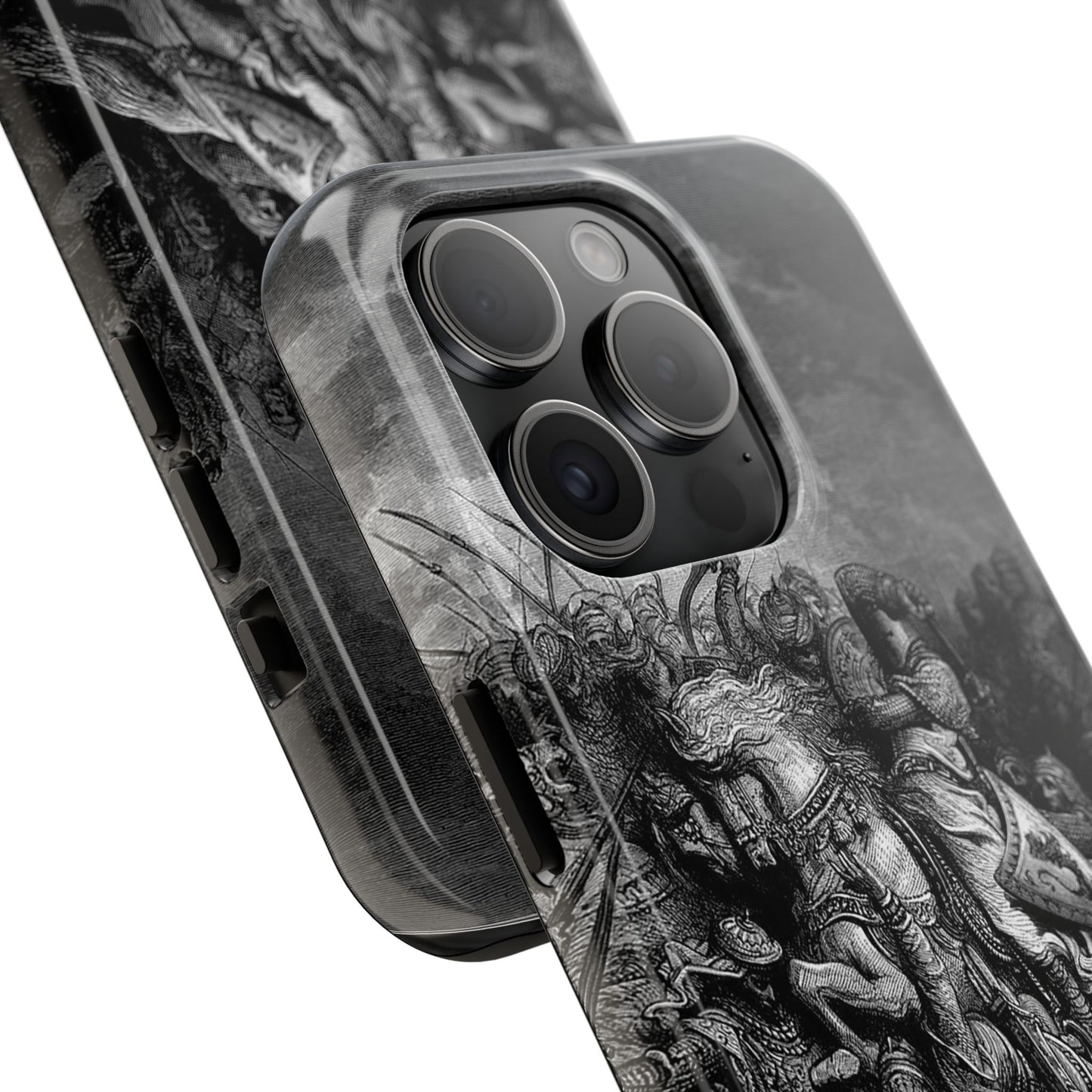 Richard and Saladin by Gustave Dore iPhone Case *Many Sizes Available*