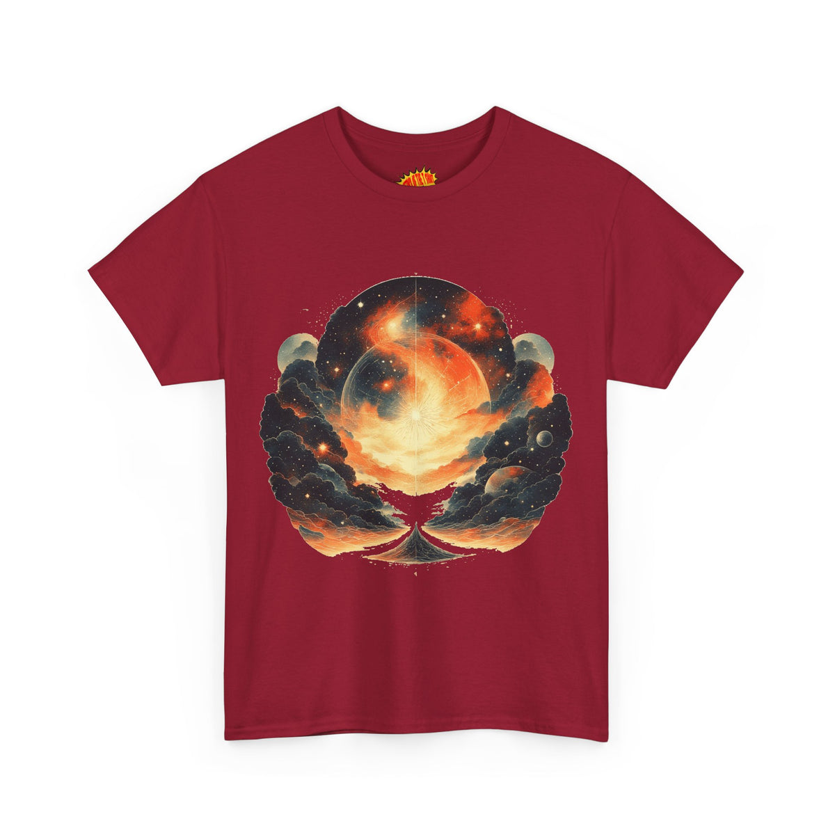Moonscape w/Clouds Graphic Tee Shirt