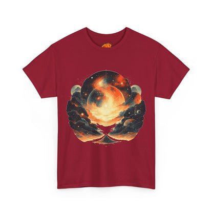 Moonscape w/Clouds Graphic Tee Shirt