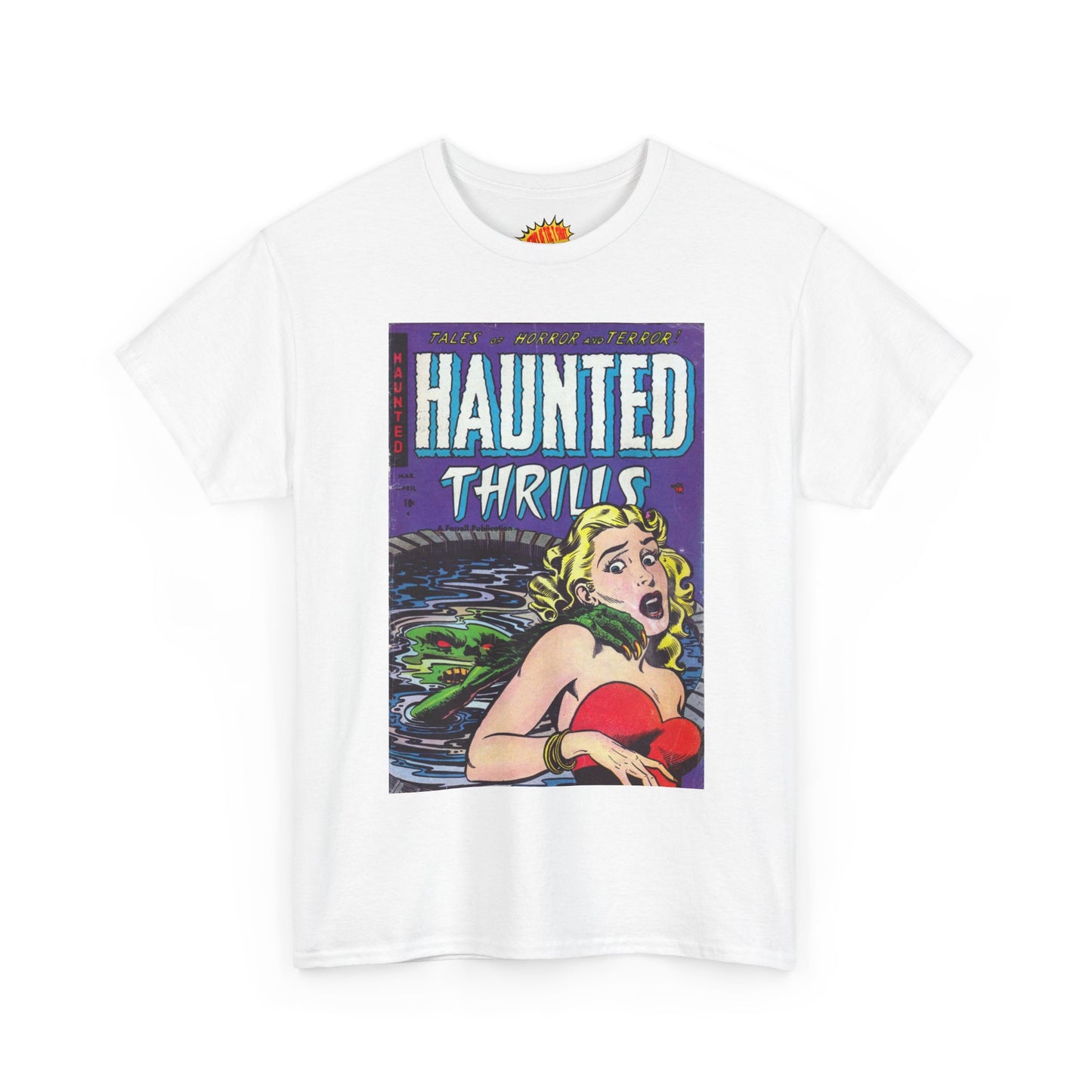 Haunted Thrills March - April Comic Tee Shirt *Multiple Colors*