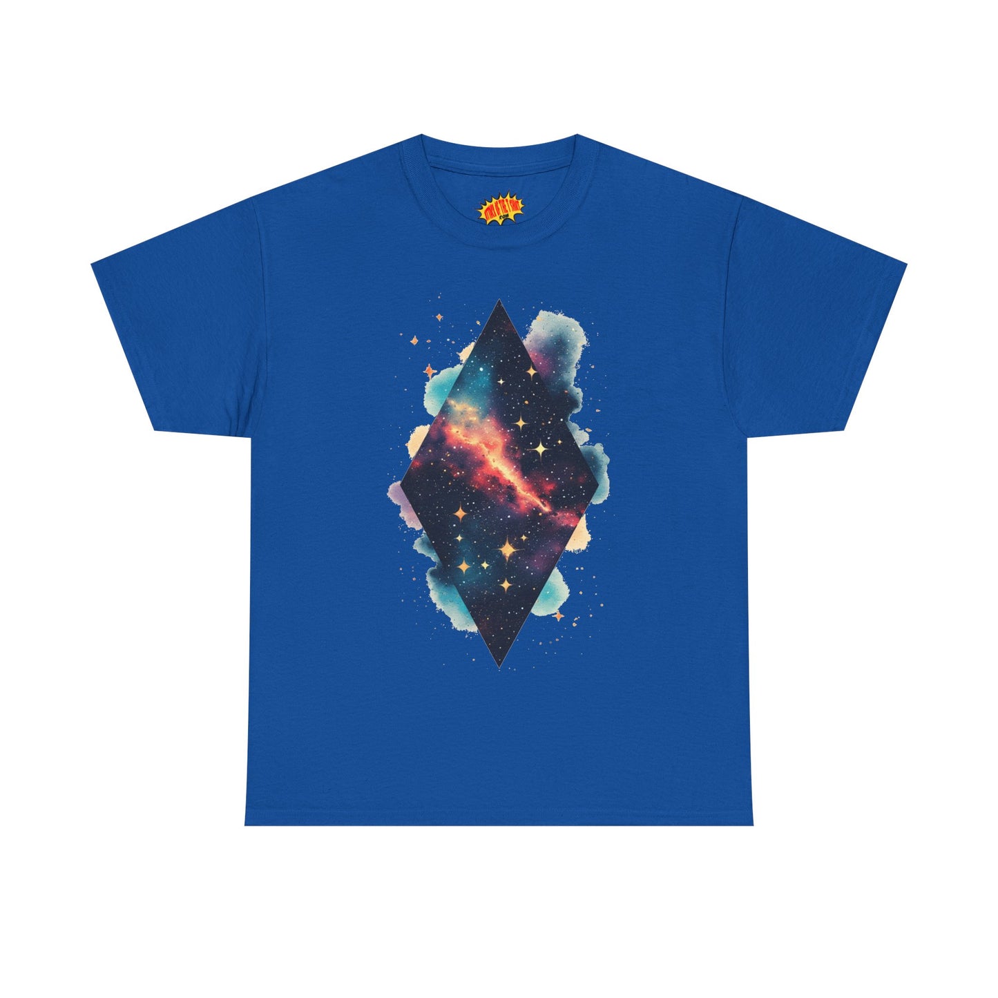 Diamond Galaxy Nebula Art Graphic Tee Shirt *Multiple Colors*