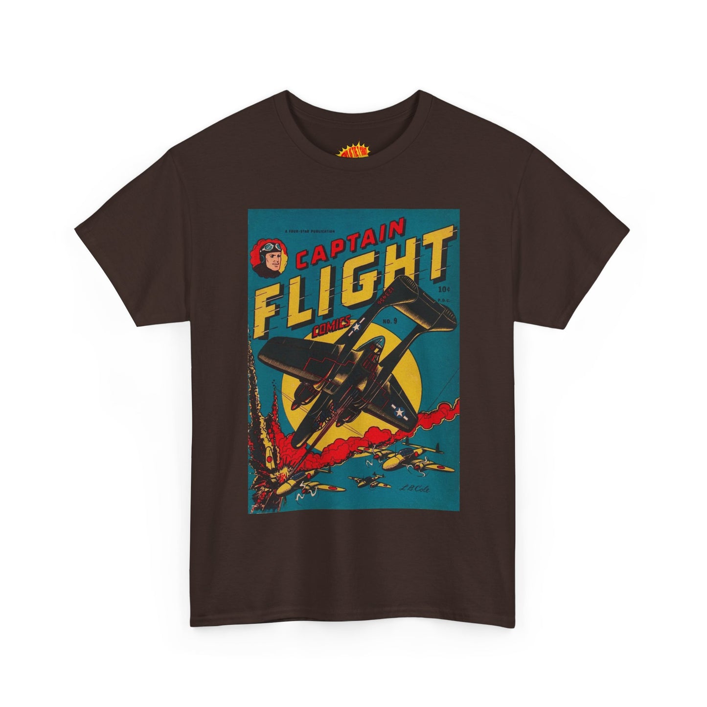 Captain Flight No. 9 Comic Tee Shirt *Multiple Colors*