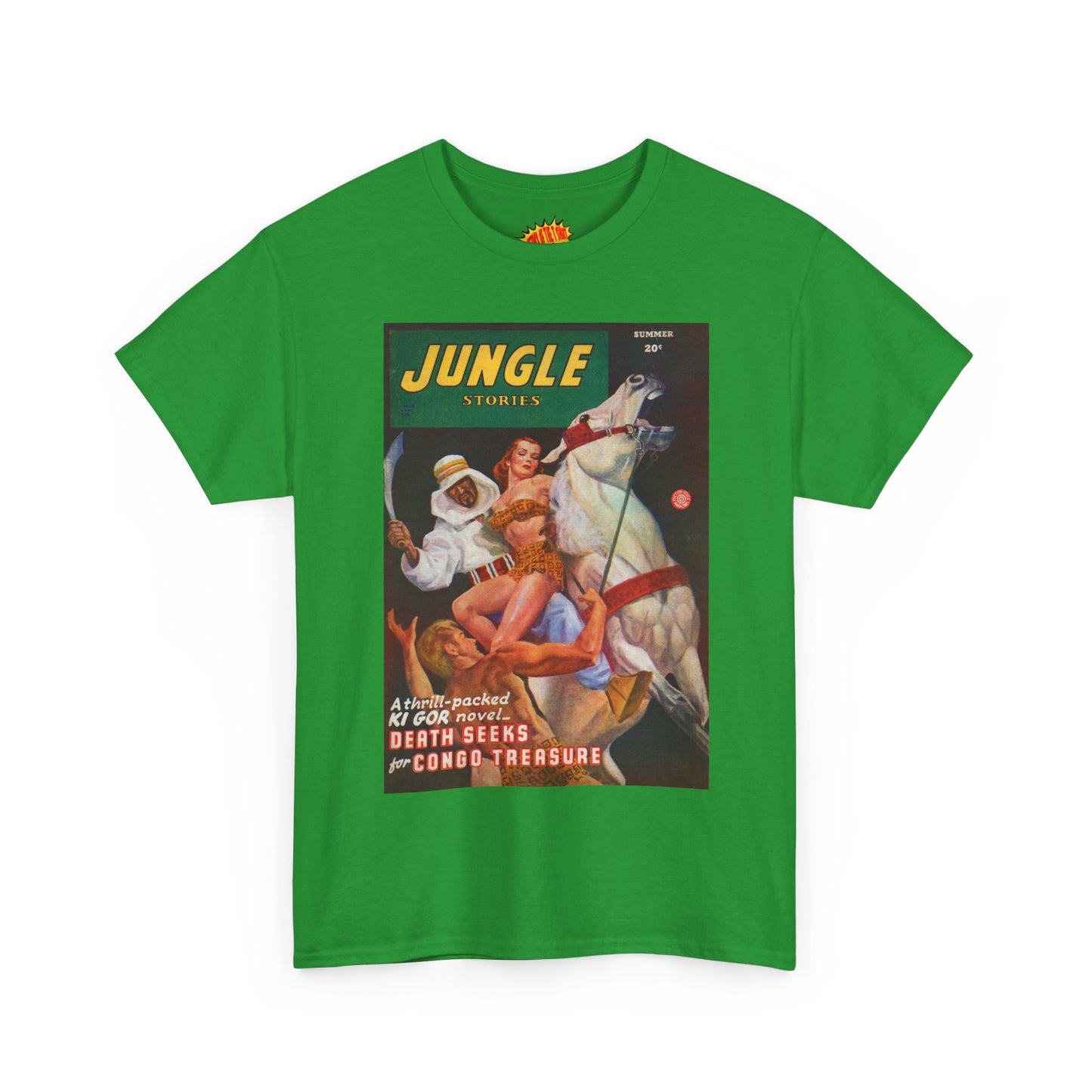 Jungle Stories Summer Comic Tee Shirt *Multiple Colors*