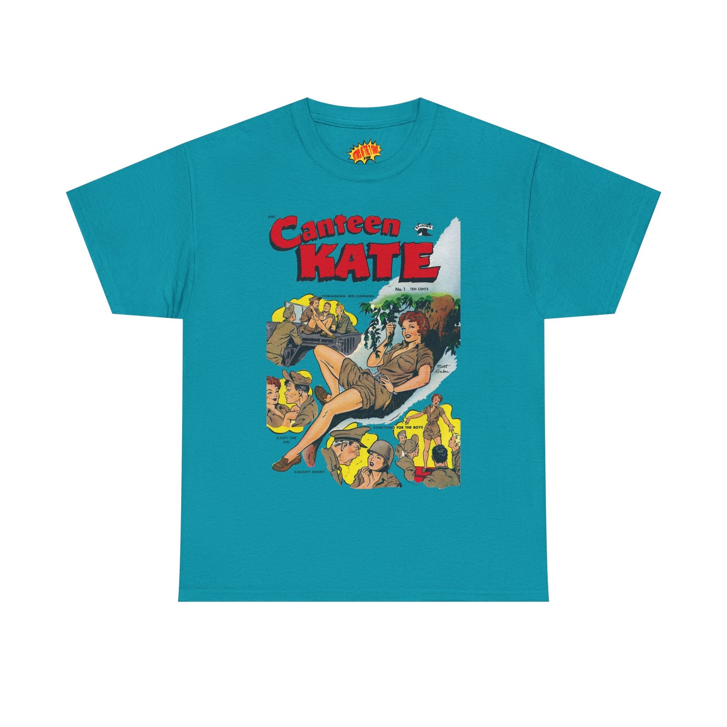 Canteen Kate #1 - Heavy Cotton Tee *Many Sizes and Colors Available*