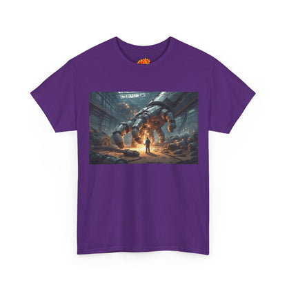 Anime Mech Factory w/Welder & Robot Hand T-Shirt