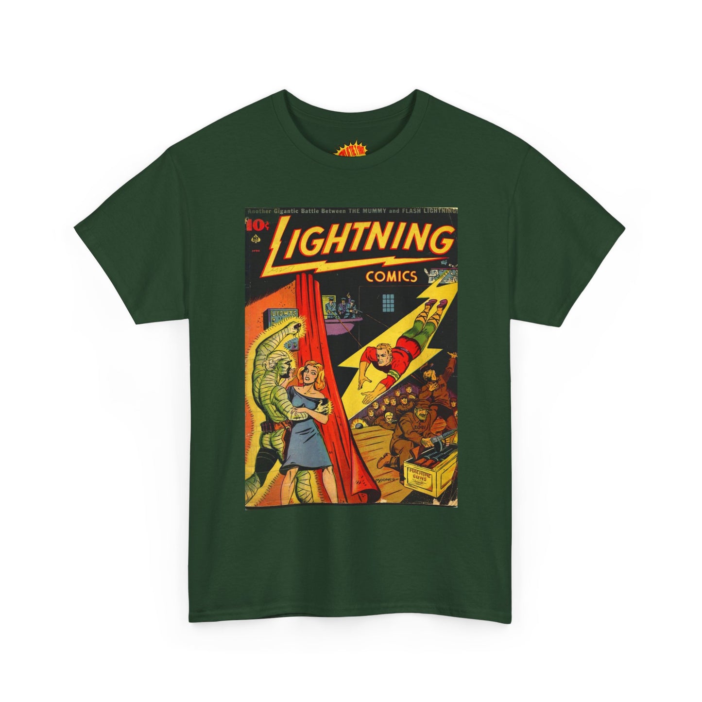 Lightning Comics April Comic Tee Shirt *Multiple Colors*