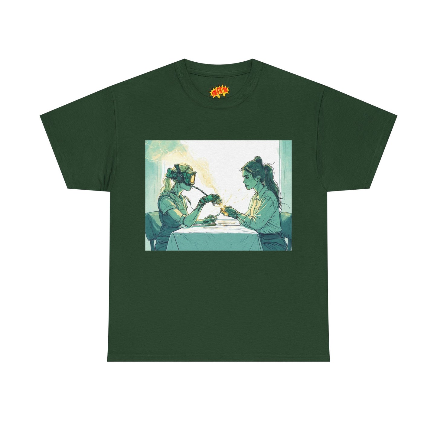 Robot Hands Manicure Scene T-Shirt *Multiple Colors*