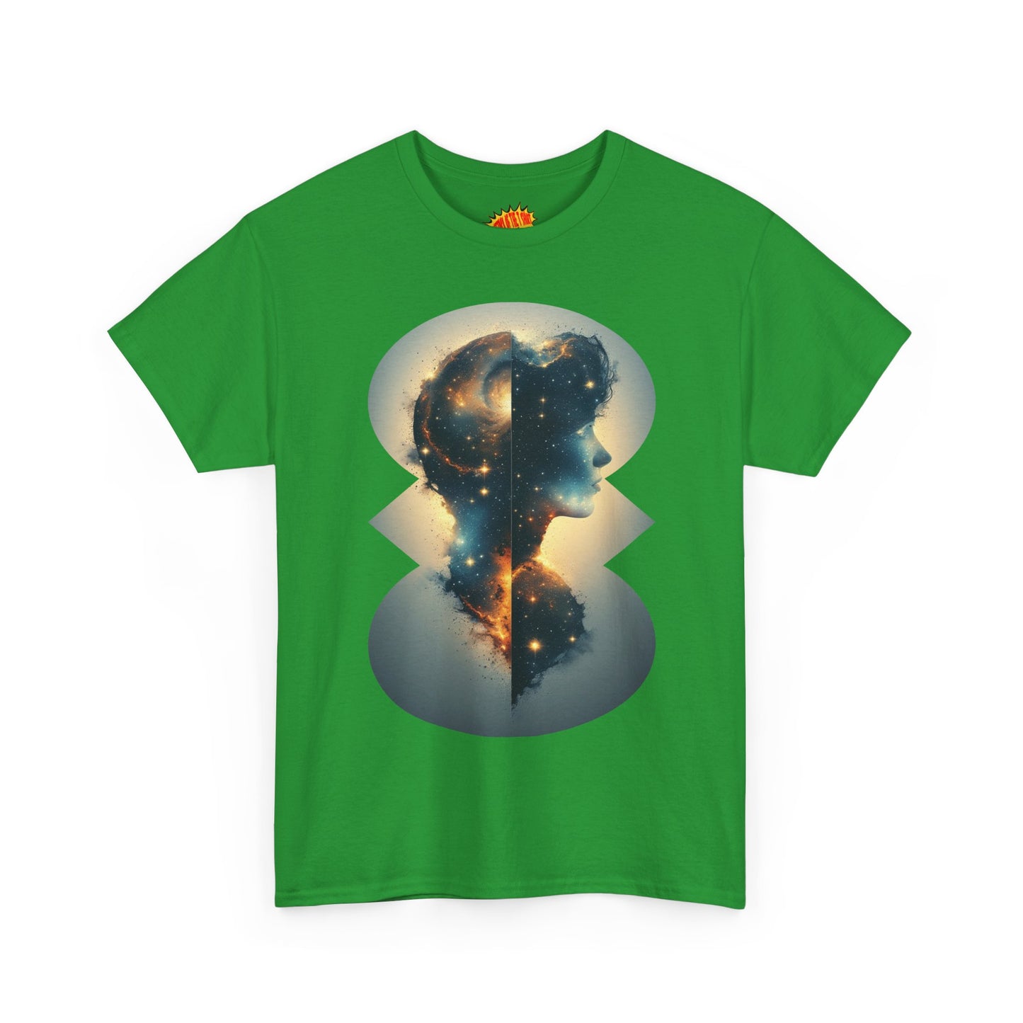 Cosmic Silhouette Galaxy Graphic Art Tee Shirt *Multiple Colors*